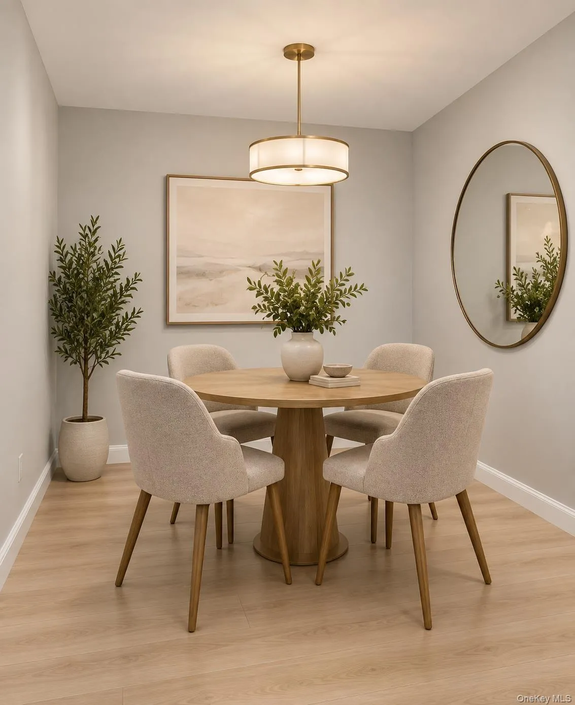 Virtually Staged Dining Room Virtually Staged Dining Room