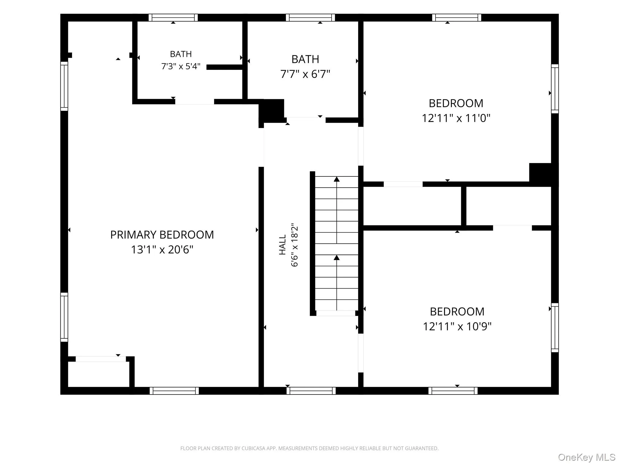 Second floor plan Second floor plan
