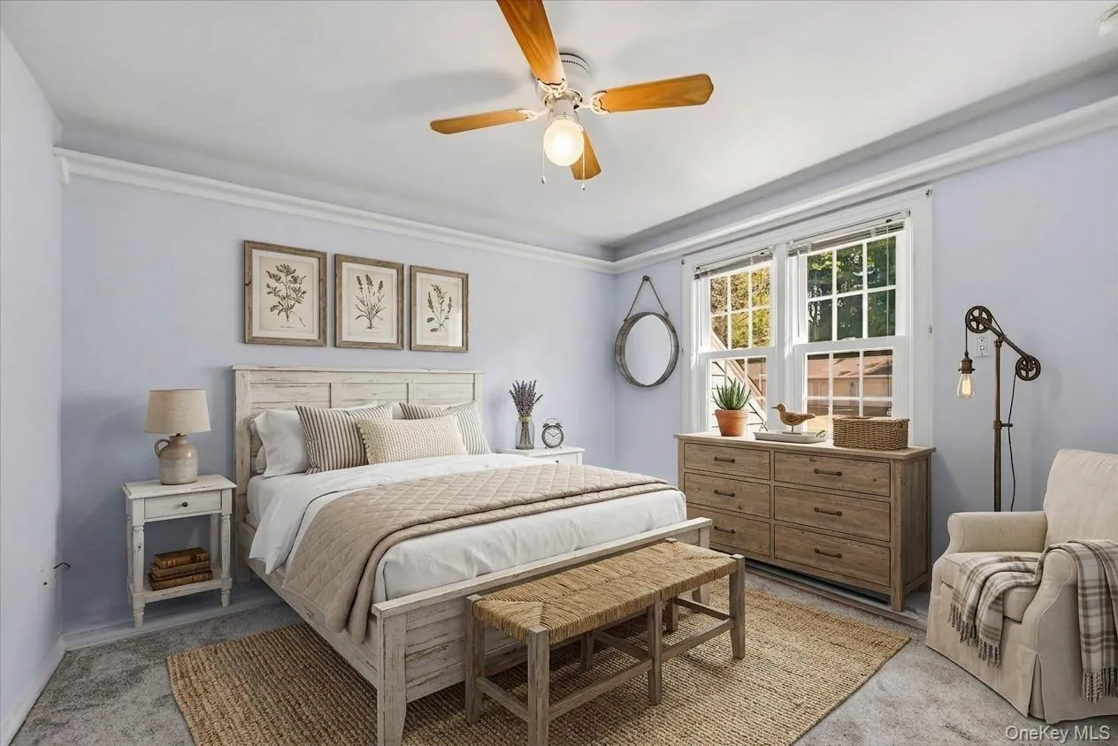 2nd bedroom can accommodate ample sized furniture-virtually staged 2nd bedroom can accommodate ample sized furniture-virtually staged