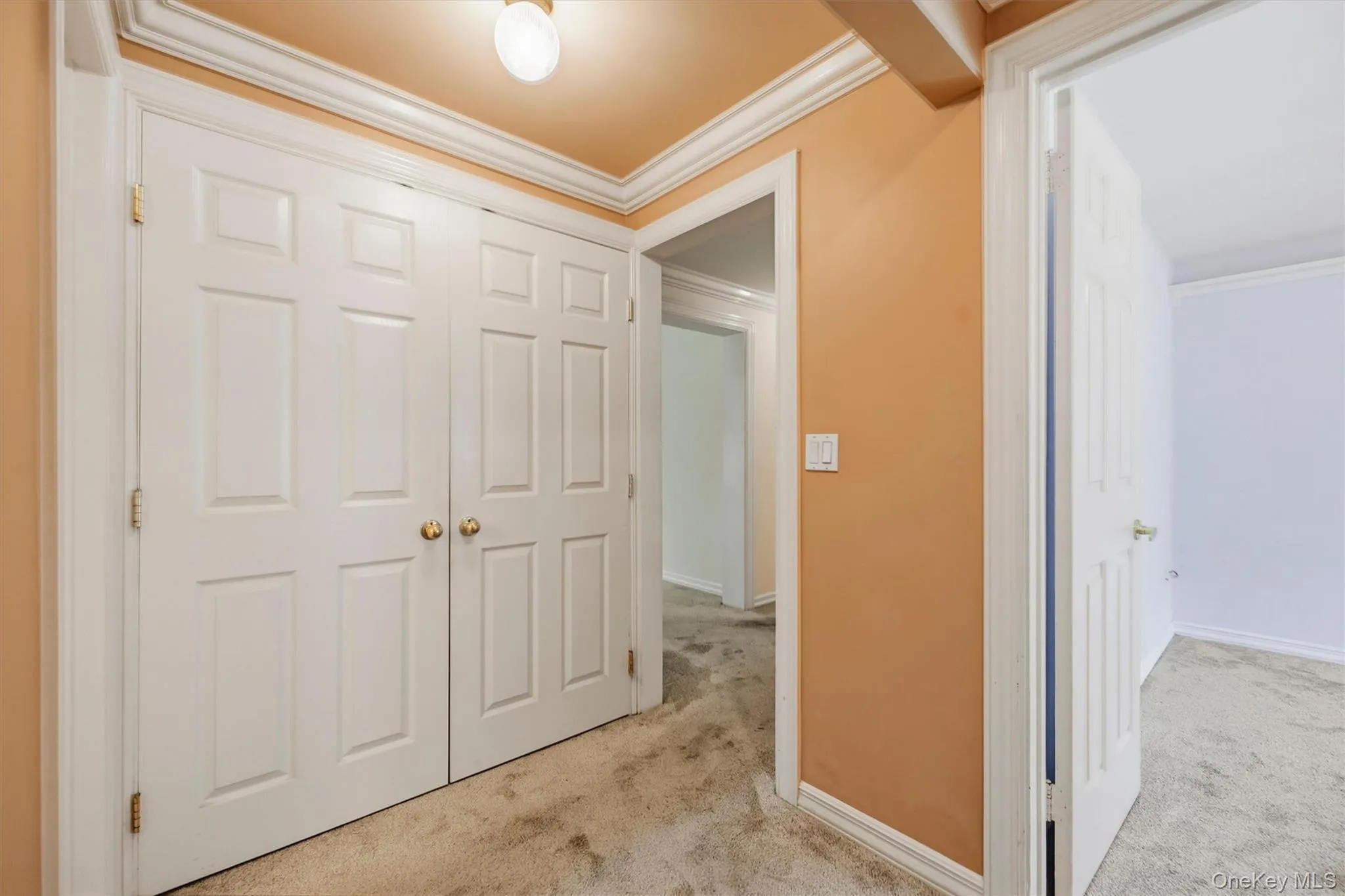 Conveniently placed washer and dryer closet Conveniently placed washer and dryer closet