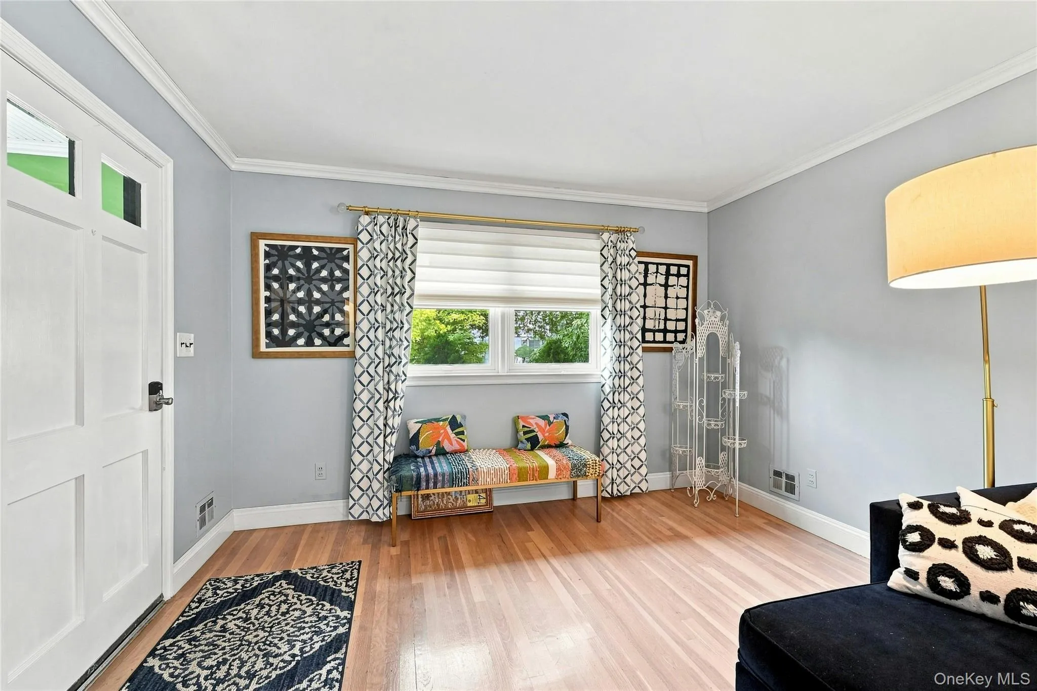 Living Room from Enclosed Porch Living Room from Enclosed Porch