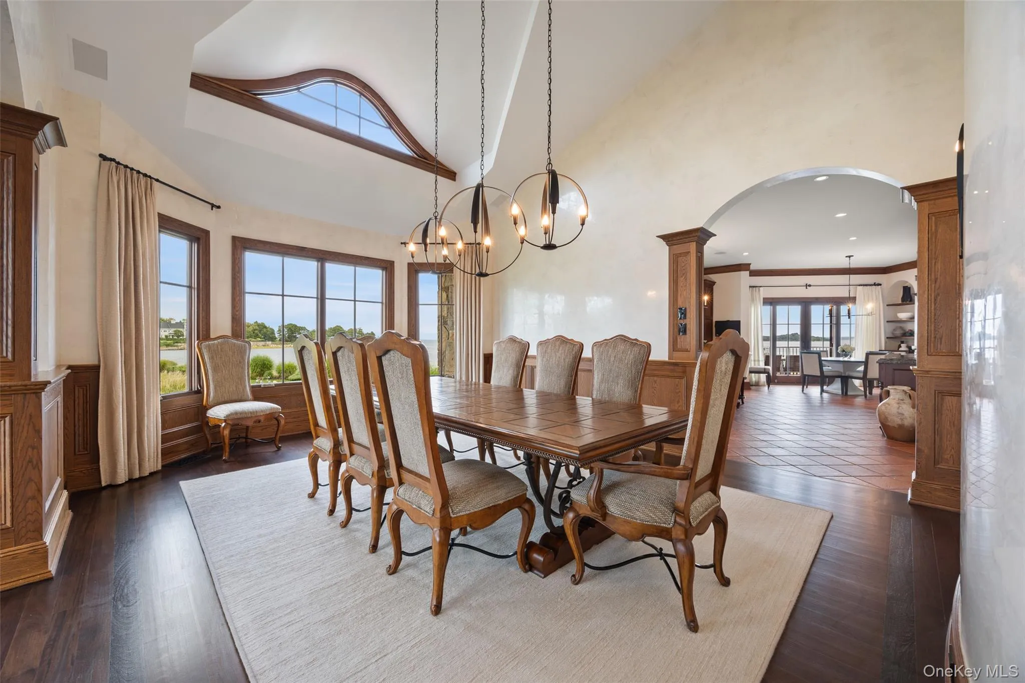 Formal dining room. Formal dining room.