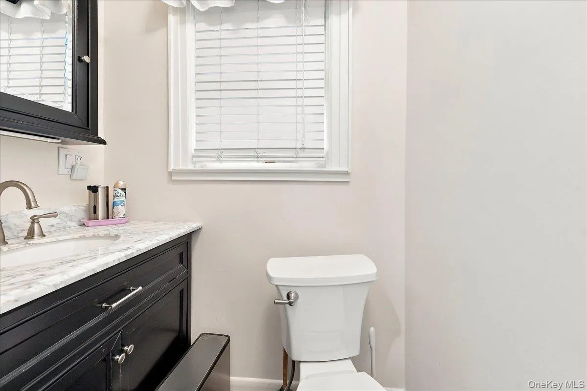 Full bathroom on first floor Full bathroom on first floor