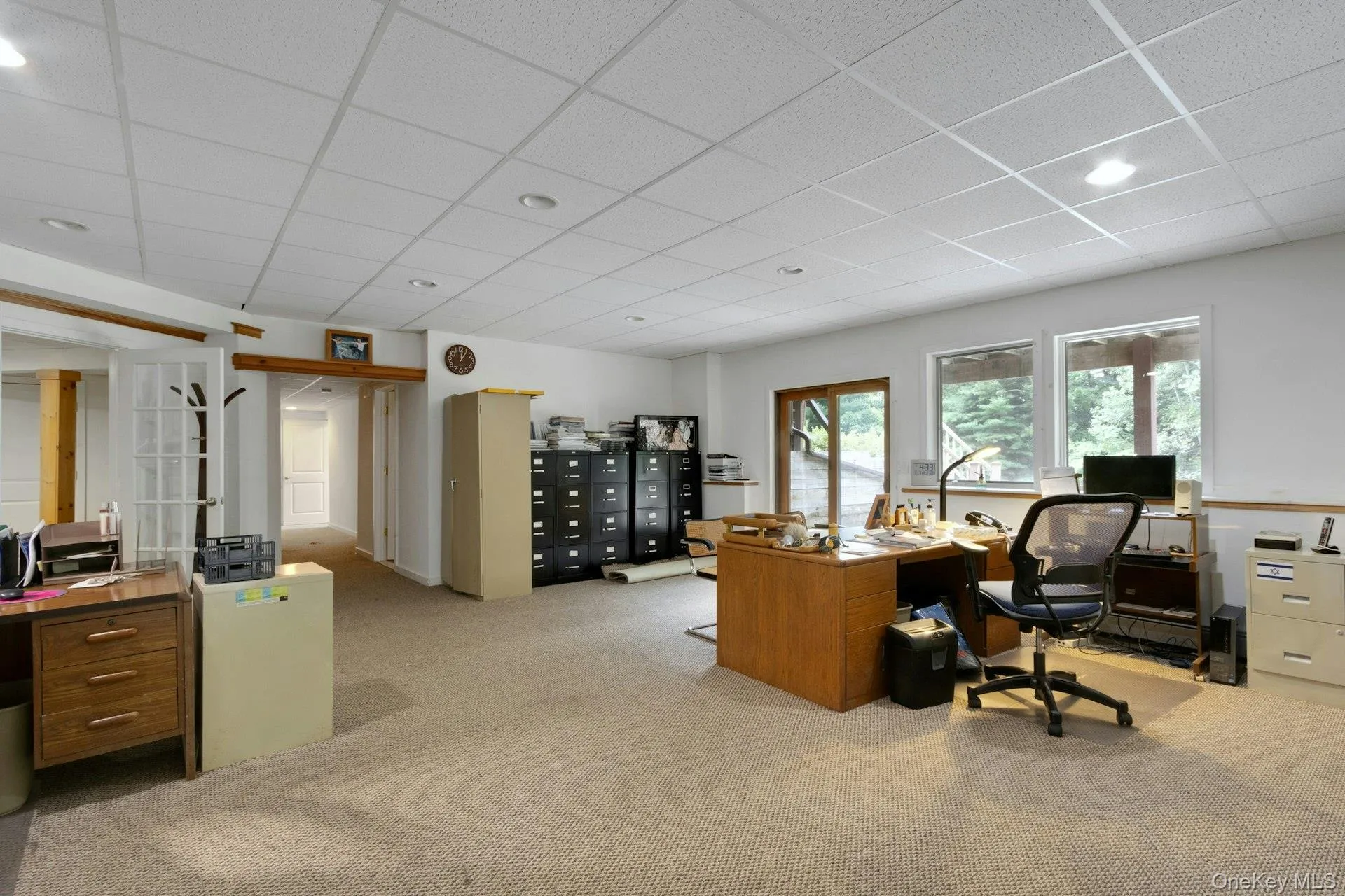 Lower level walkout office/game room/family room Lower level walkout office/game room/family room