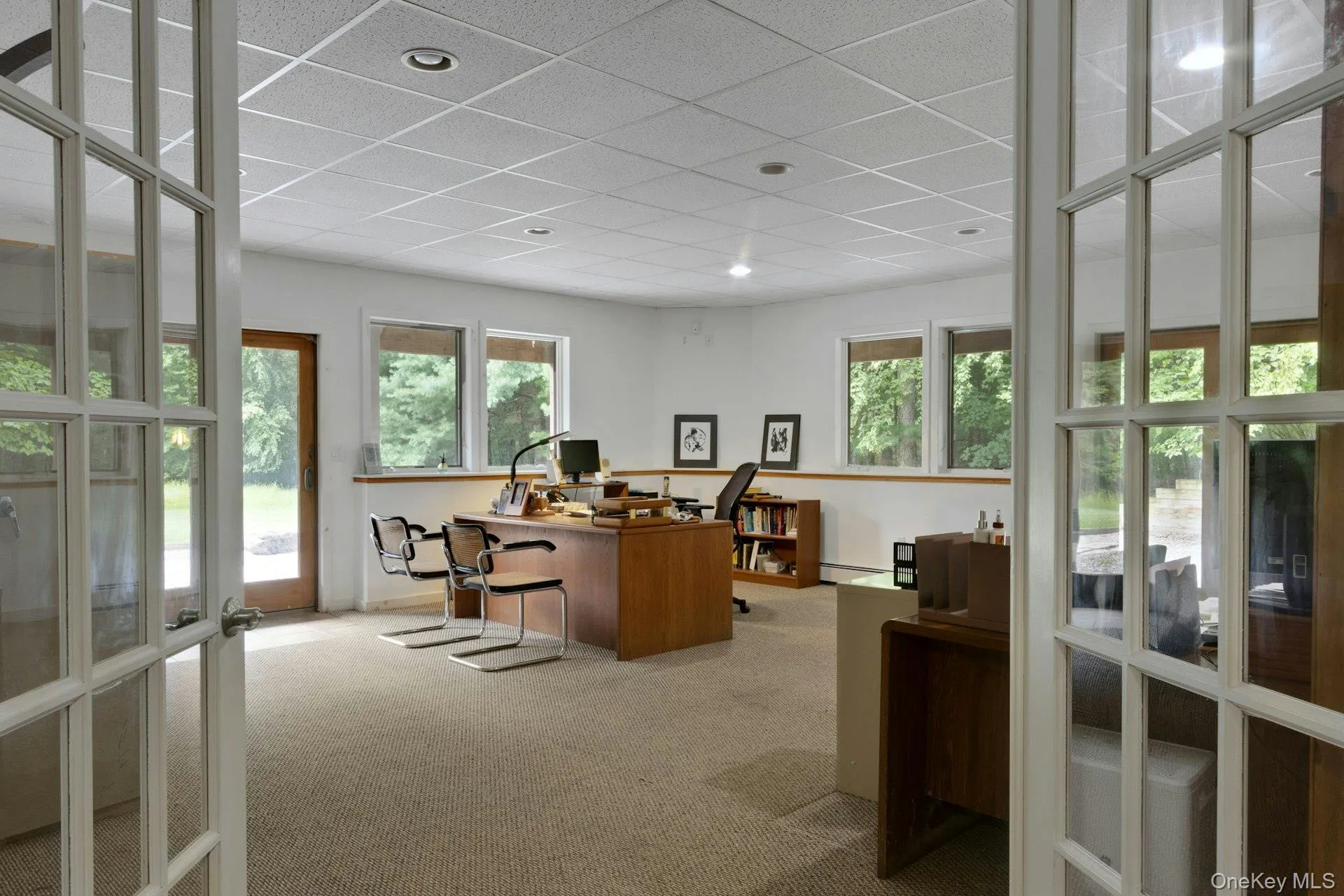 Lower level walkout office/game room/family room Lower level walkout office/game room/family room