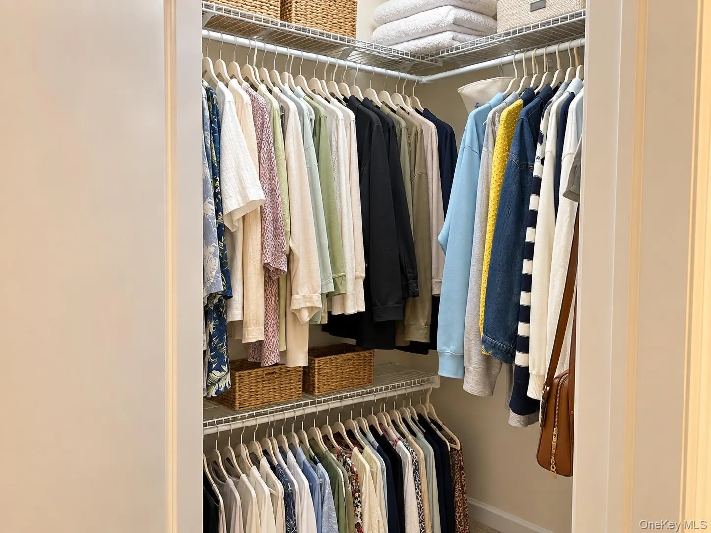 Primary closet Primary closet
