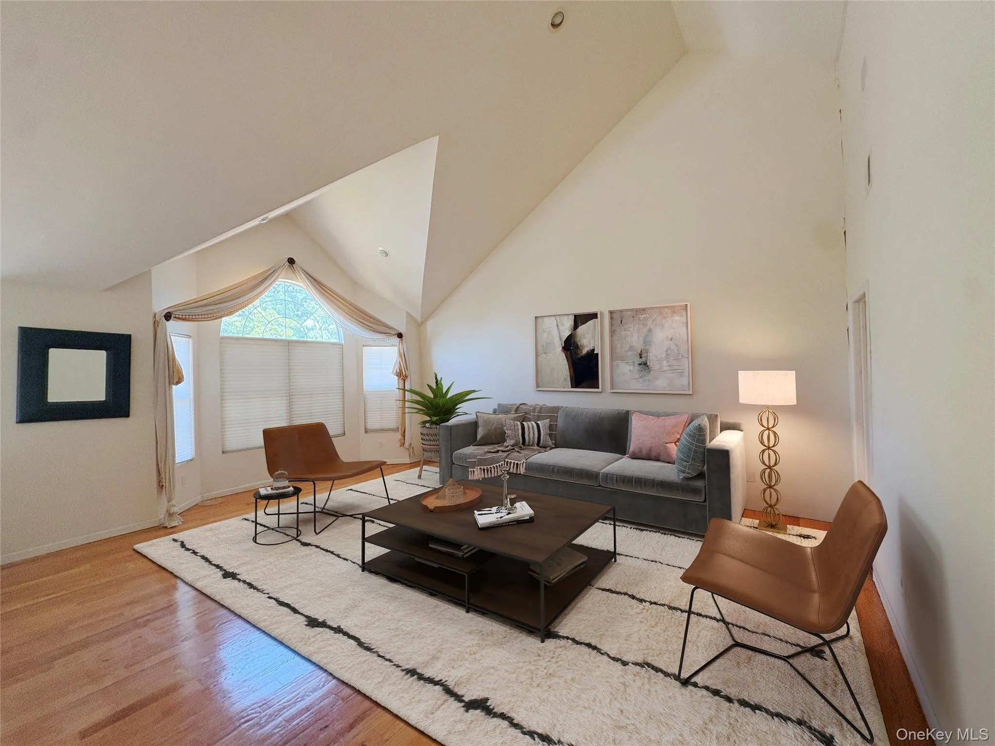 Living Room Virtually Staged Living Room Virtually Staged