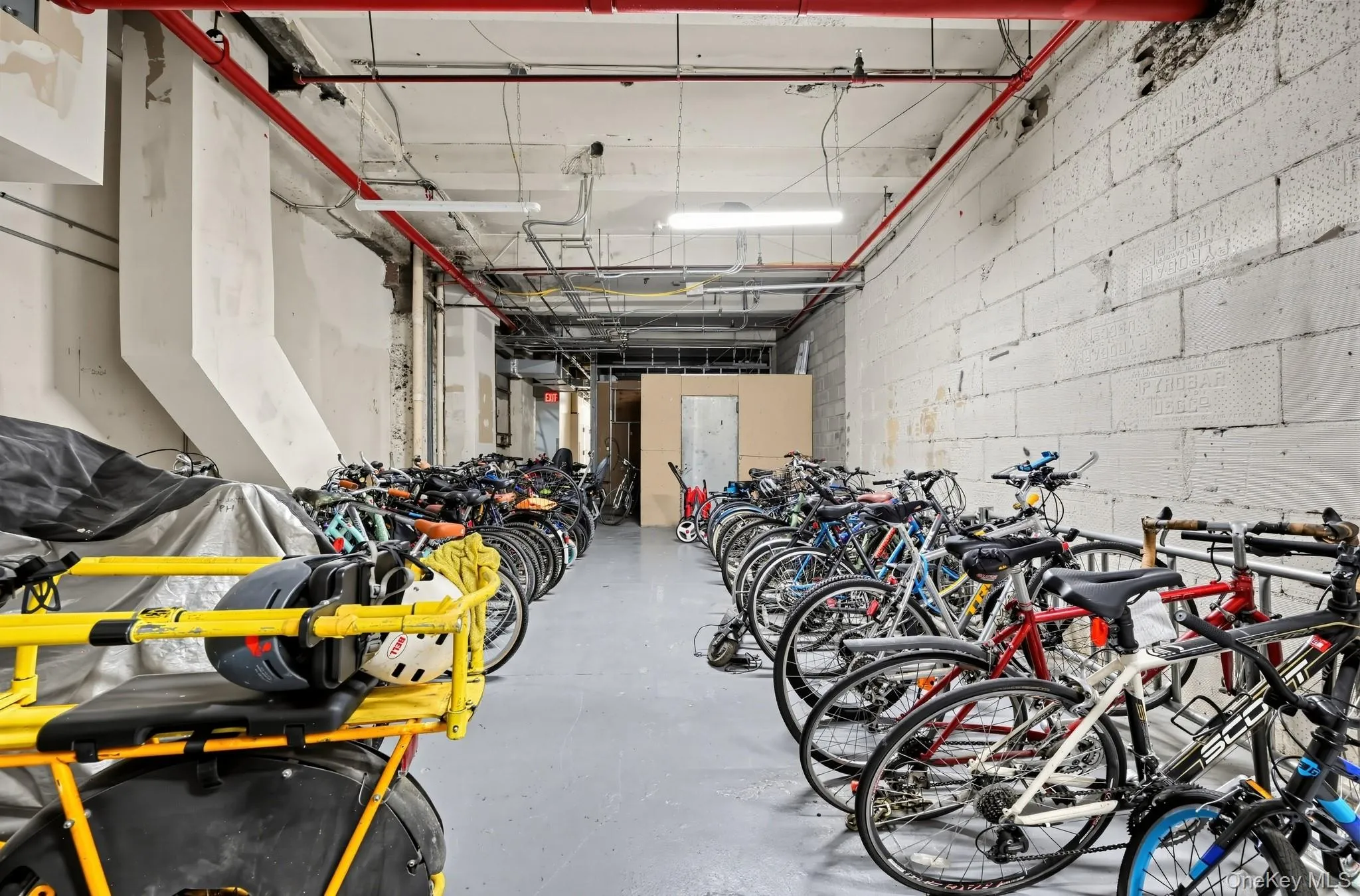 Bike storage room Bike storage room