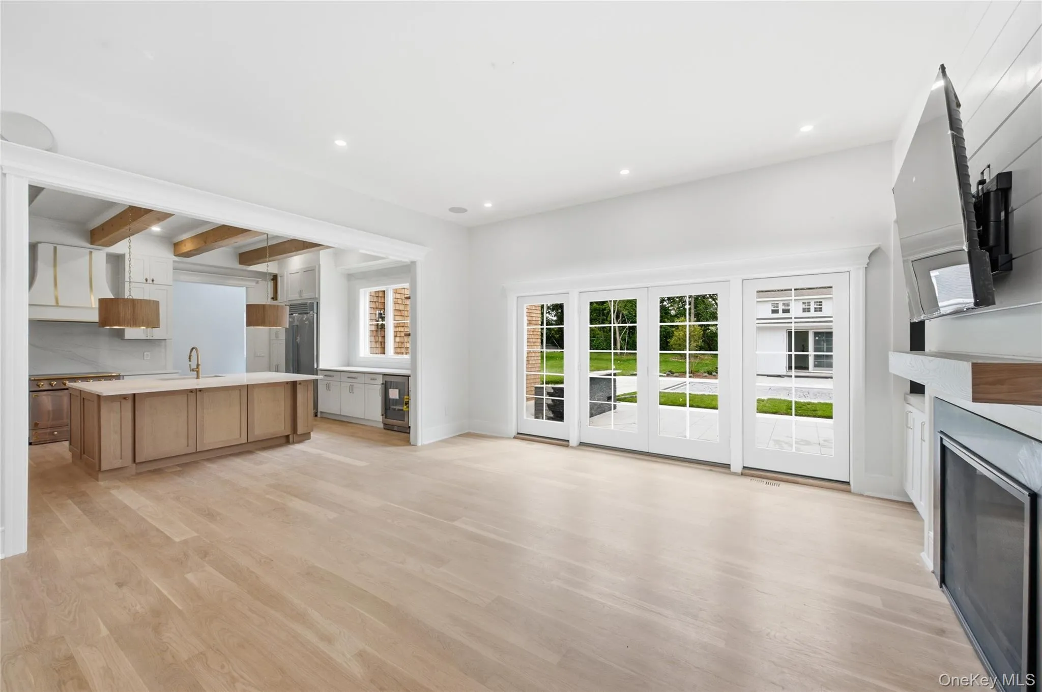 Great Room into Kitchen