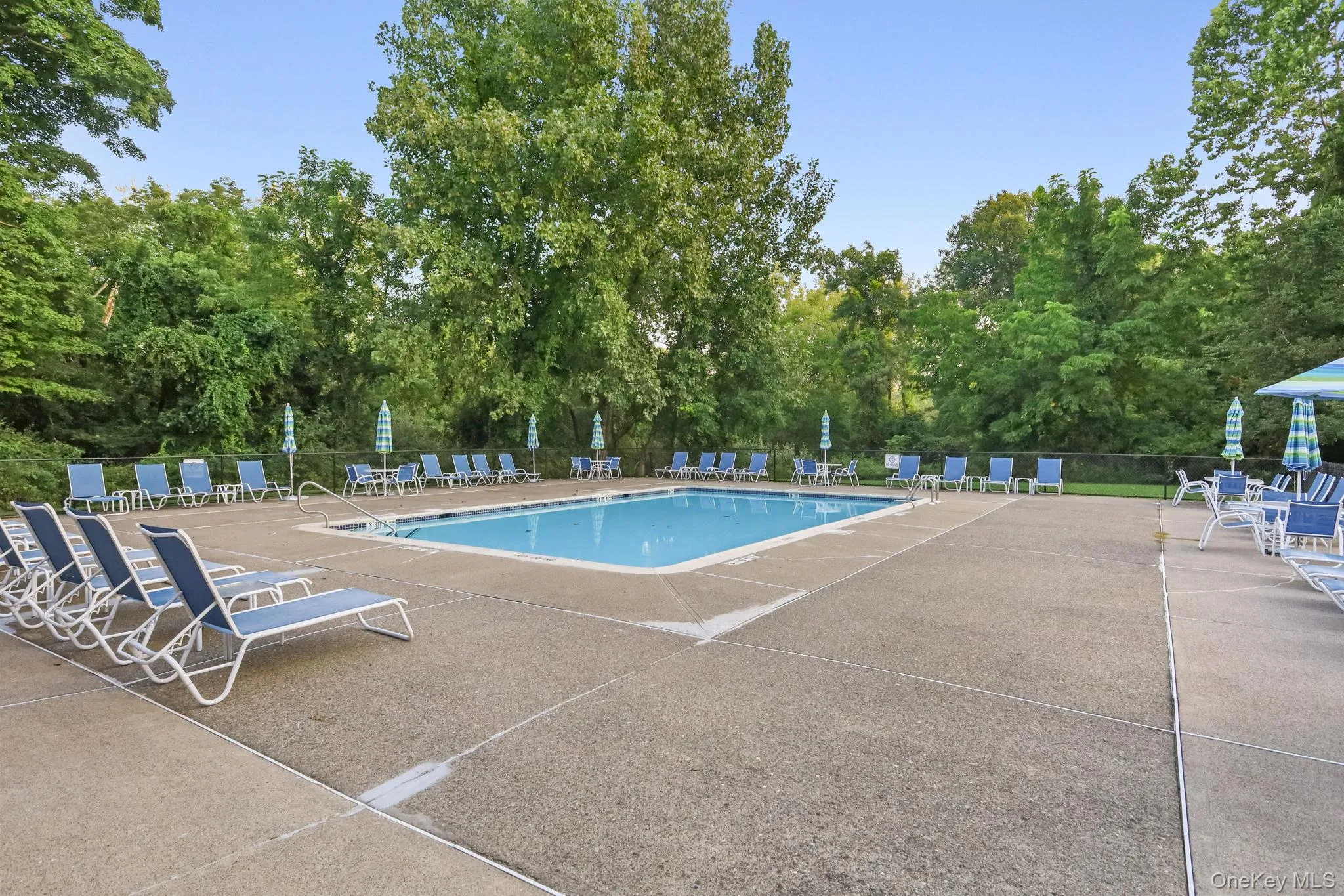 Community pool. Community pool.
