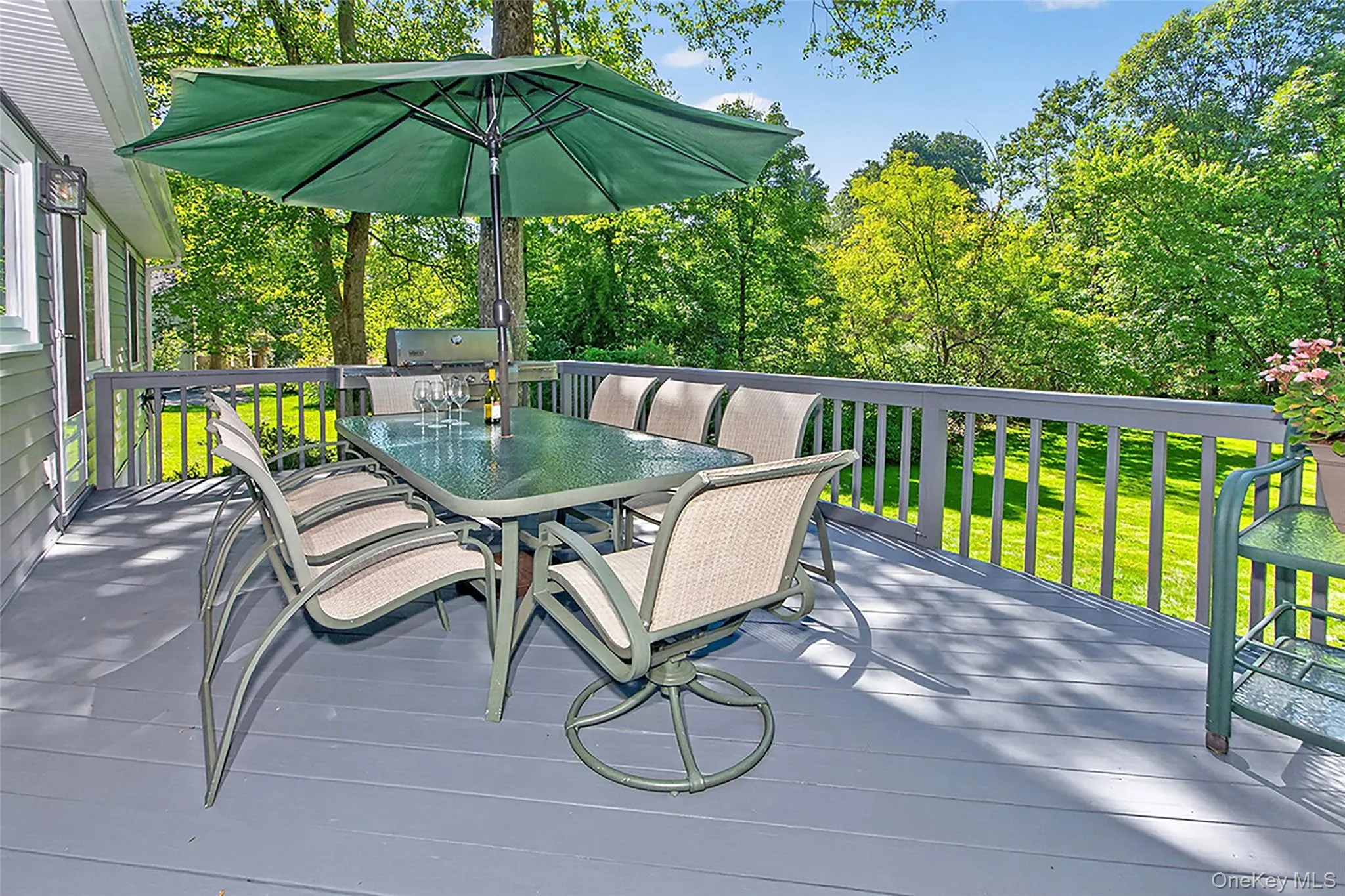 Spacious Deck Off Kitchen Spacious Deck Off Kitchen