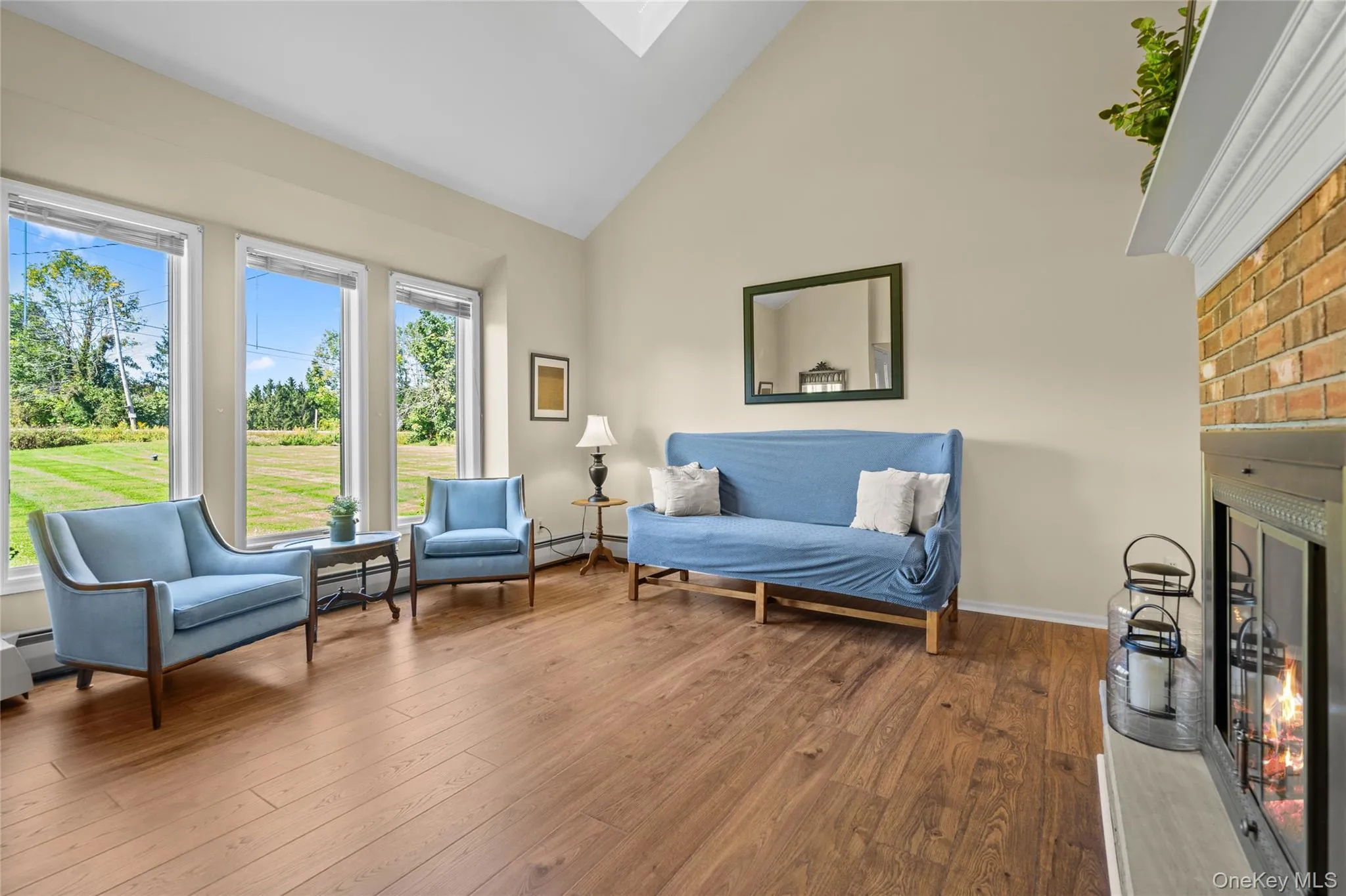 Vaulted Ceiling, 2 Skylights Vaulted Ceiling, 2 Skylights