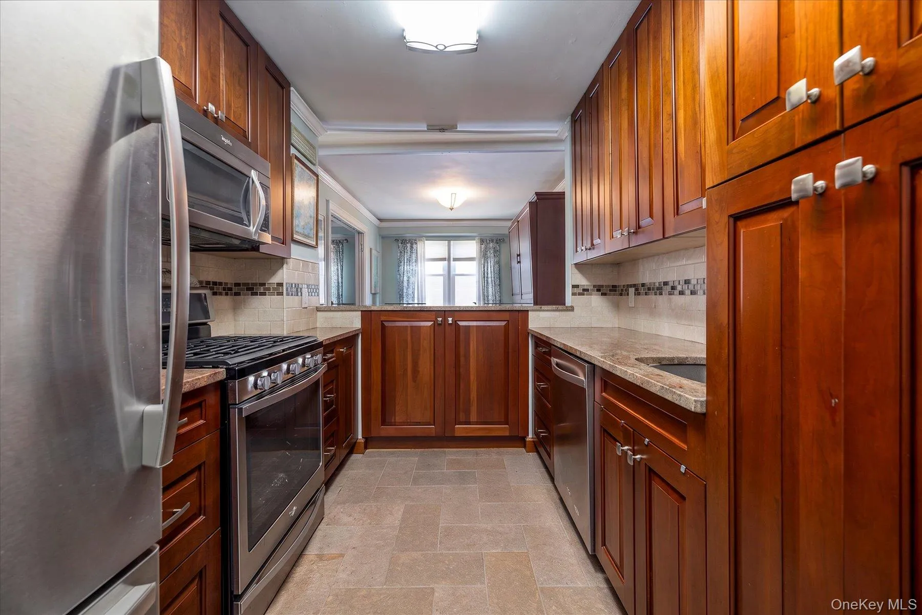 granite counter tops with buffet server into the dining area. granite counter tops with buffet server into the dining area.