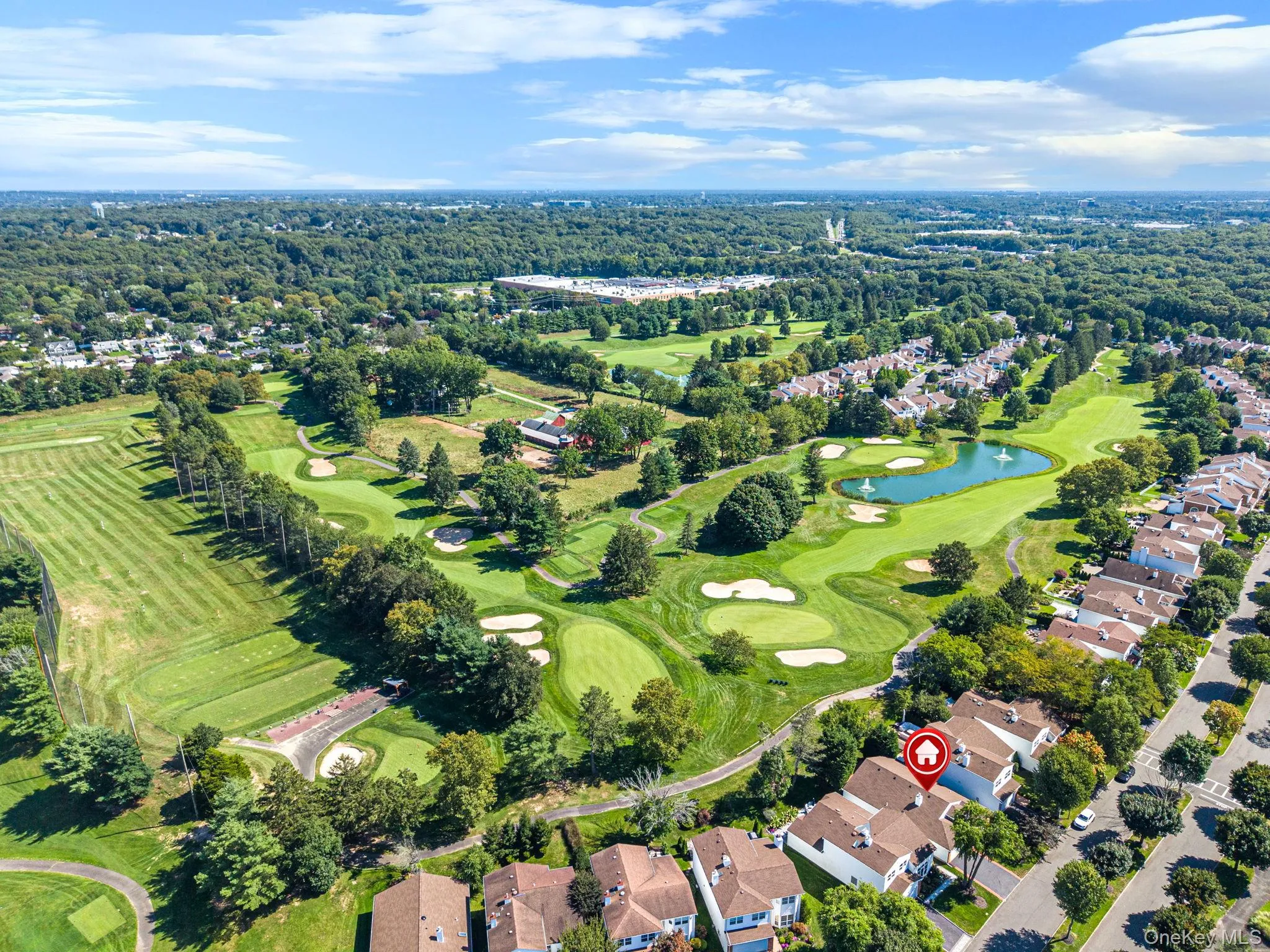 Water view and golf course view Water view and golf course view