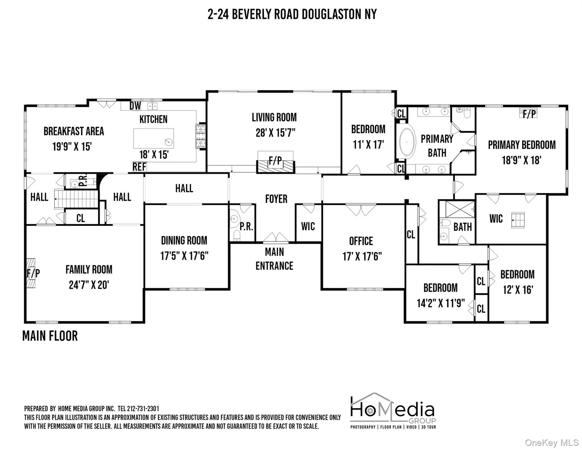 Floor plan main floor Floor plan main floor