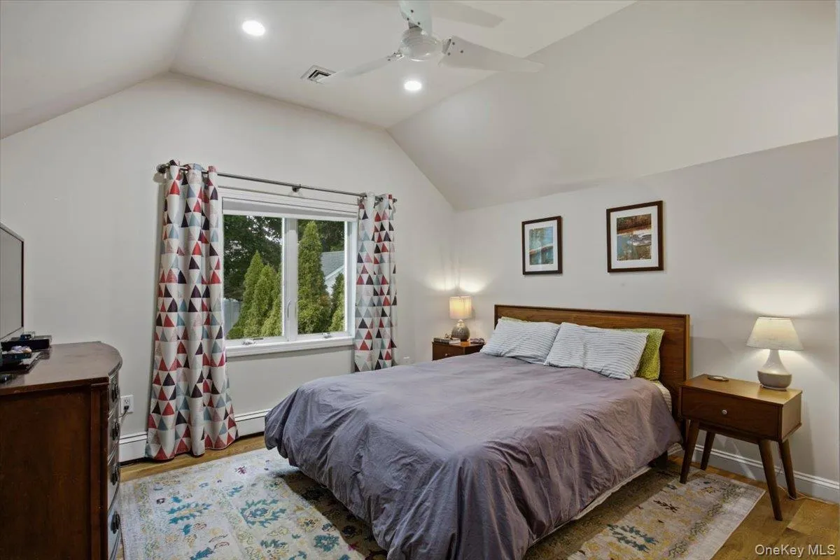 View of bedroom number three currently being used as the primary. View of bedroom number three currently being used as the primary.