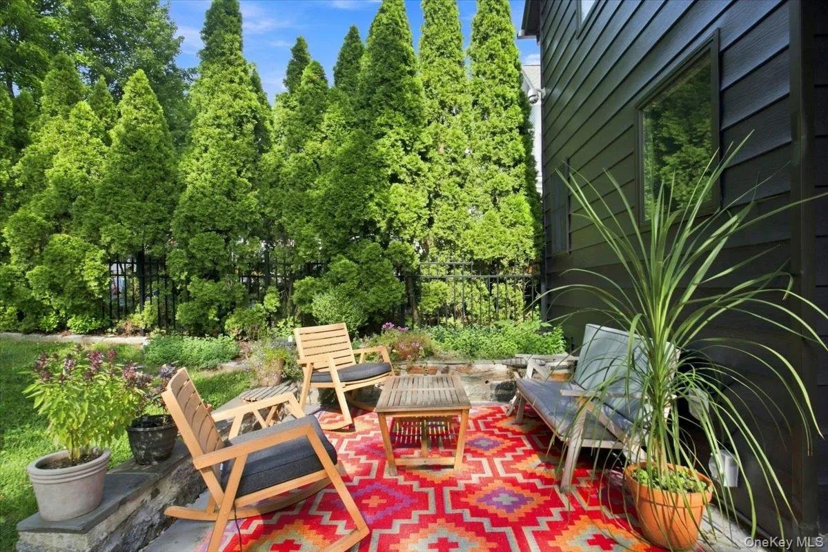 Steps from the living room through the sliding glass doors is your own private patio and yard. Steps from the living room through the sliding glass doors is your own private patio and yard.