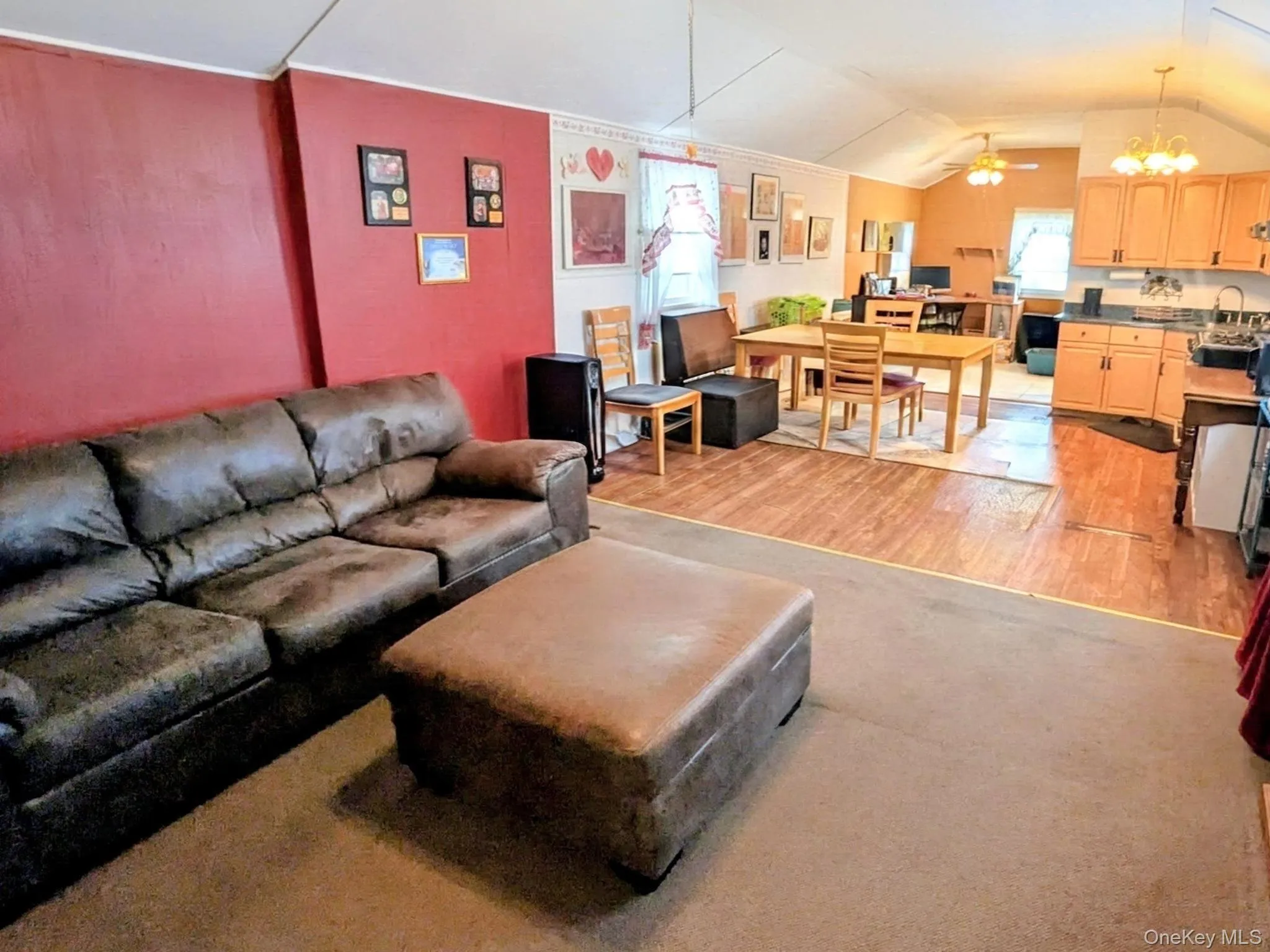 Full width of home flowing through each area Full width of home flowing through each area