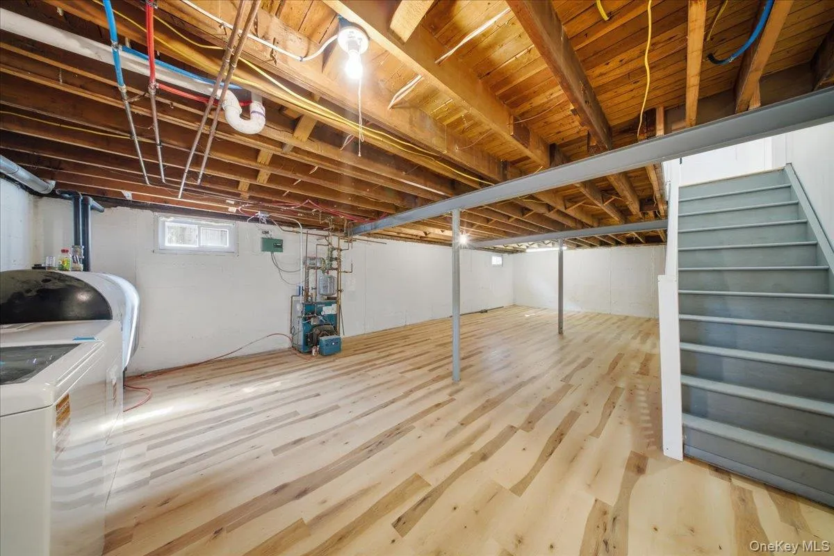 Partially Finished Basement Partially Finished Basement