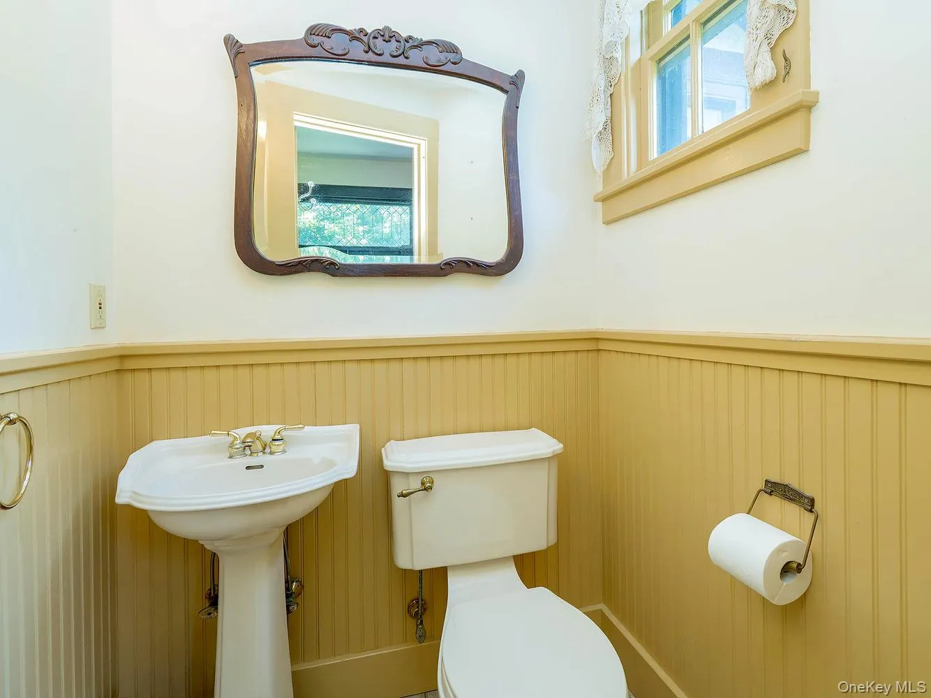 Half bath on the first floor Half bath on the first floor