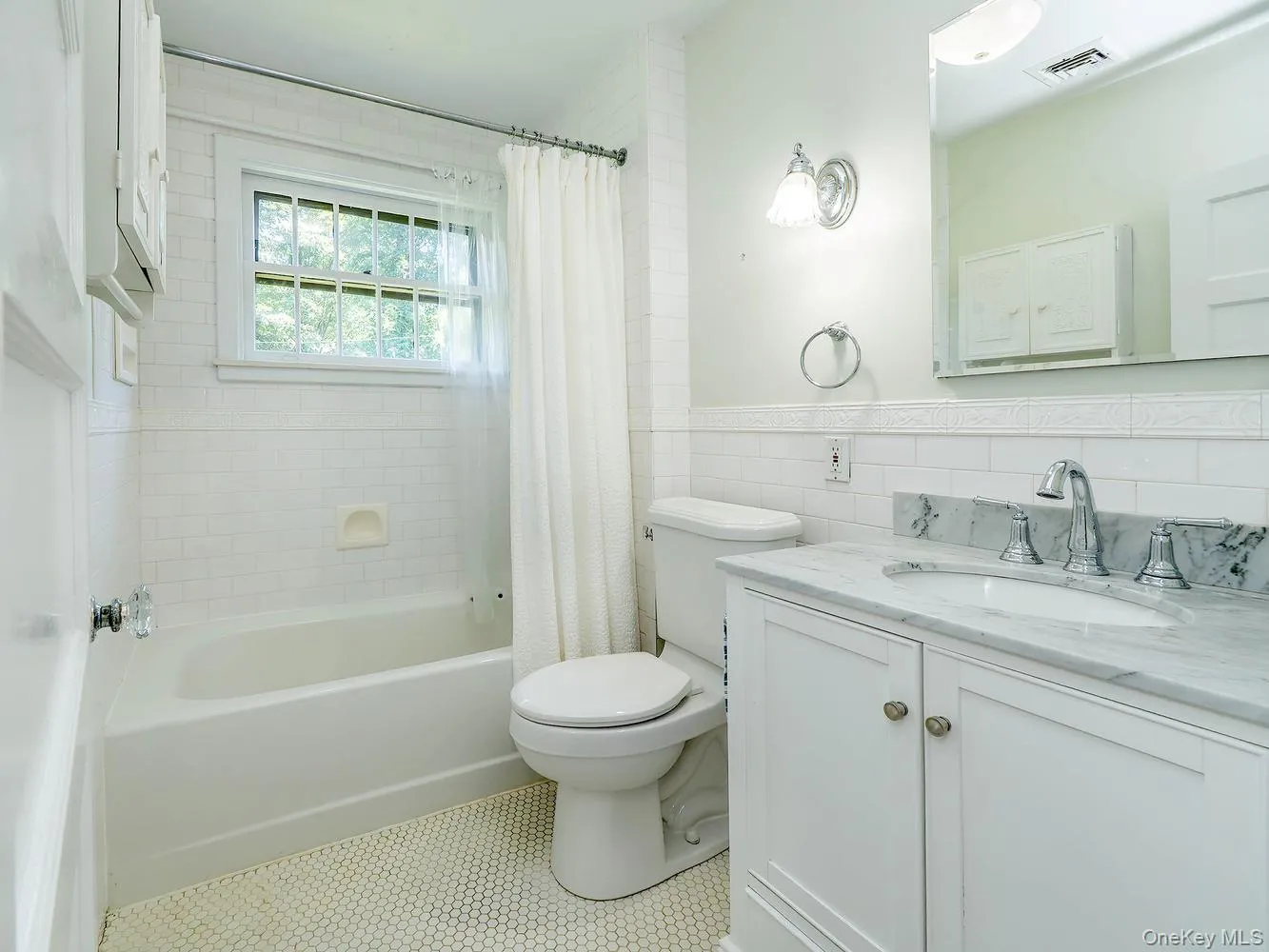 Full bathroom on second level Full bathroom on second level