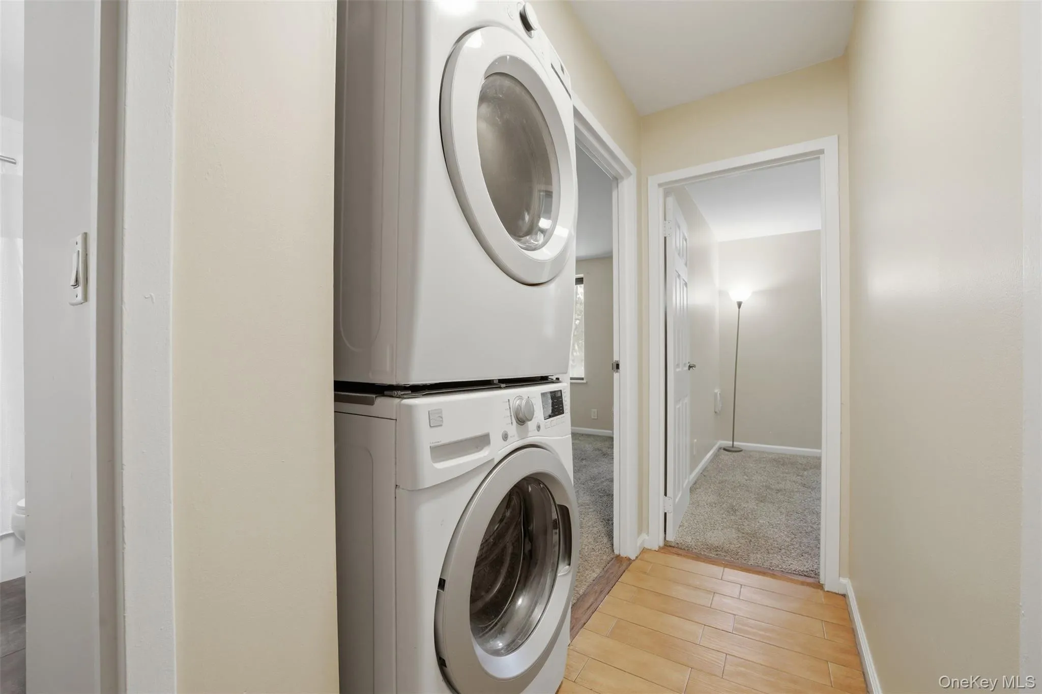Hallway laundry Hallway laundry