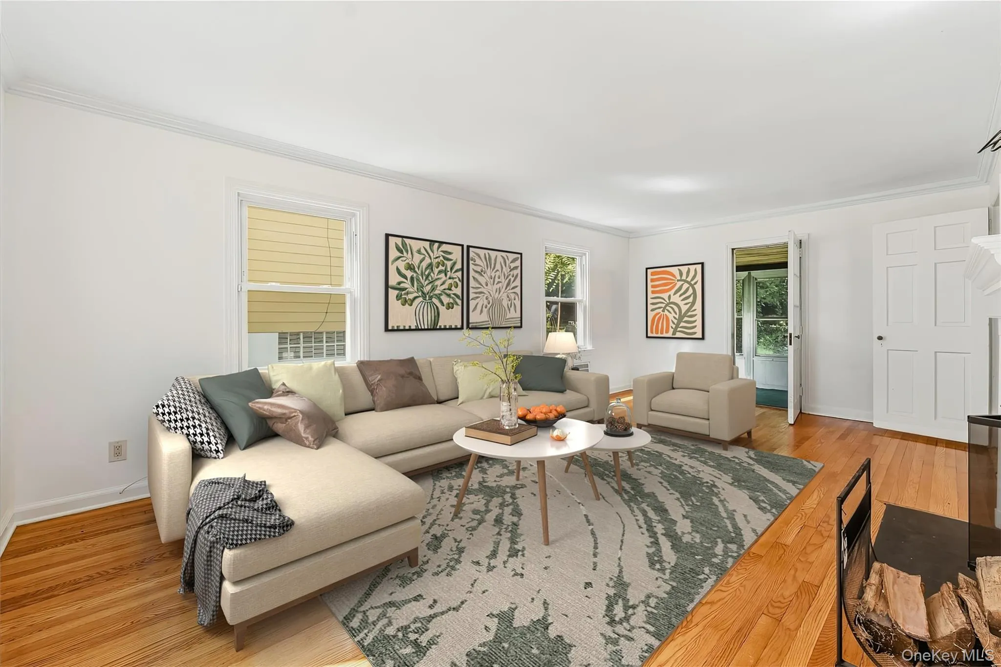 A Living Room with Presence A Living Room with Presence