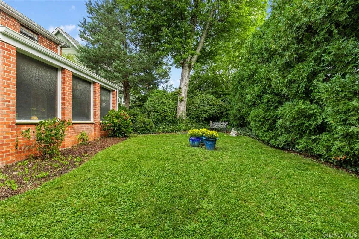 Flat backyard. Flat backyard.