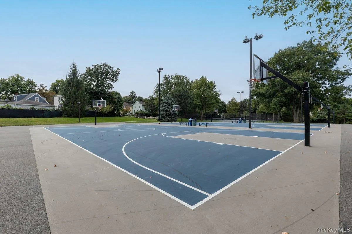 Florence Park has new basketball courts. Florence Park has new basketball courts.