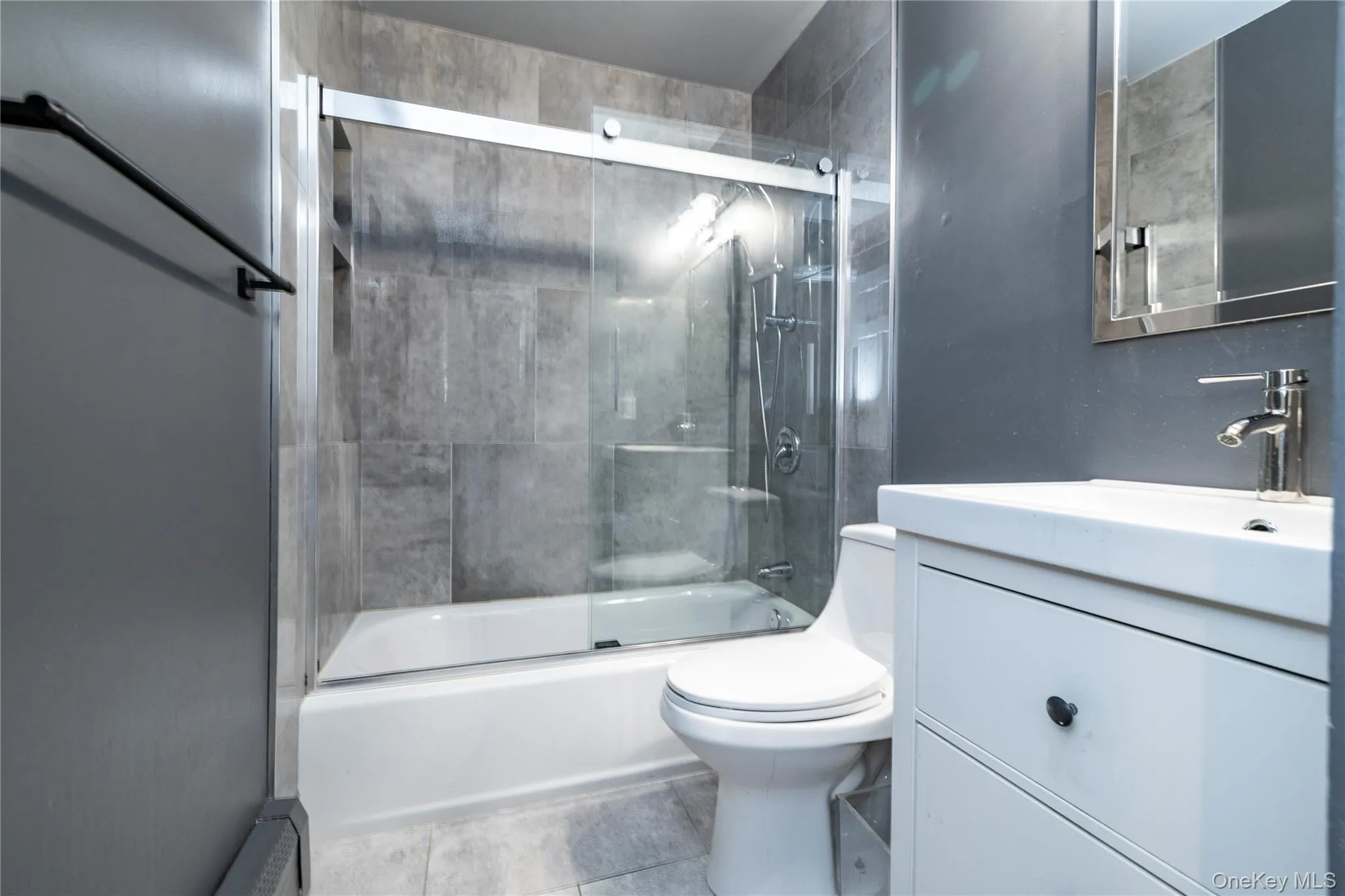 Bathroom attached to the garden level family room Bathroom attached to the garden level family room