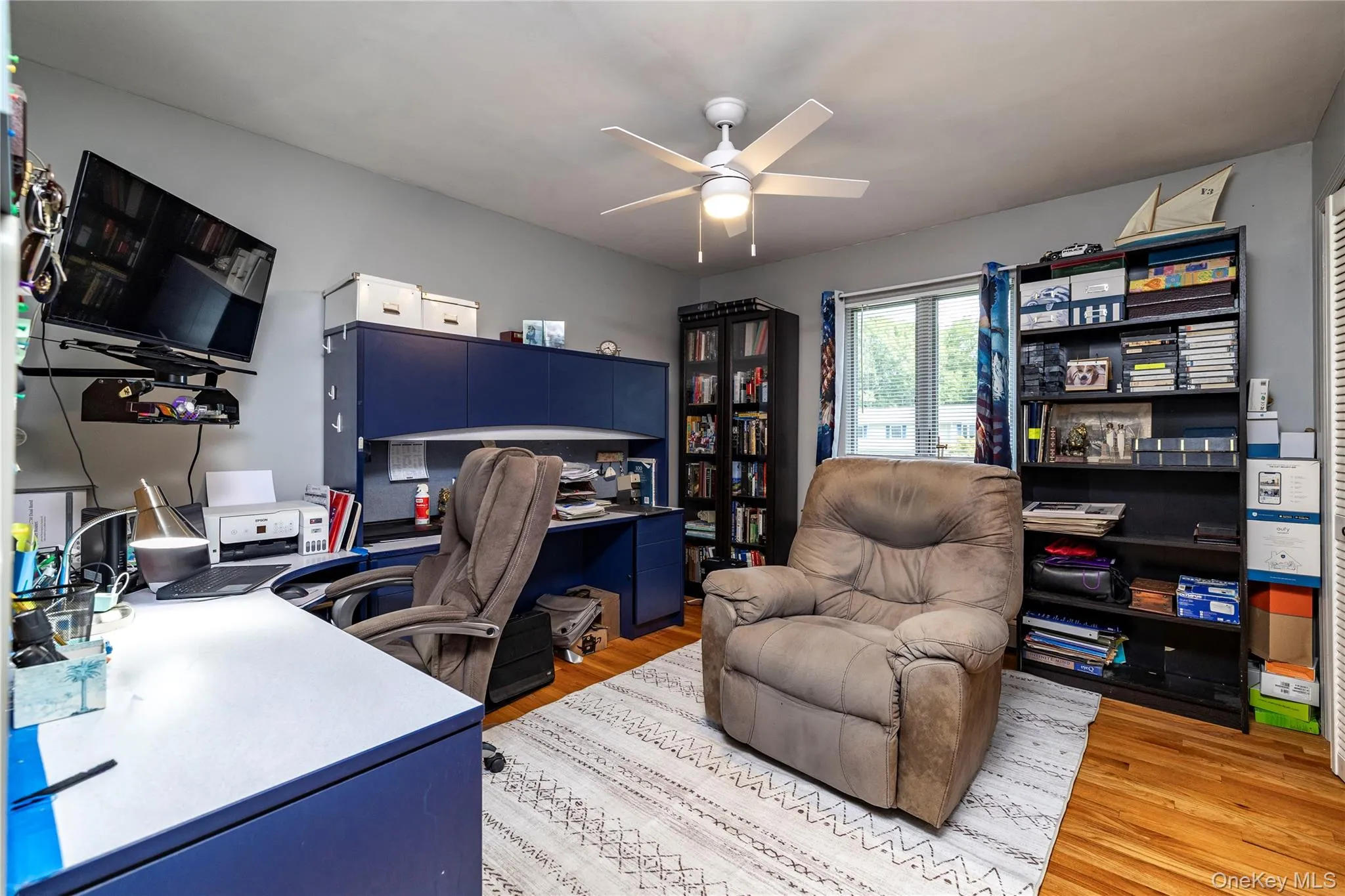 Third bedroom currently used as an office. Third bedroom currently used as an office.