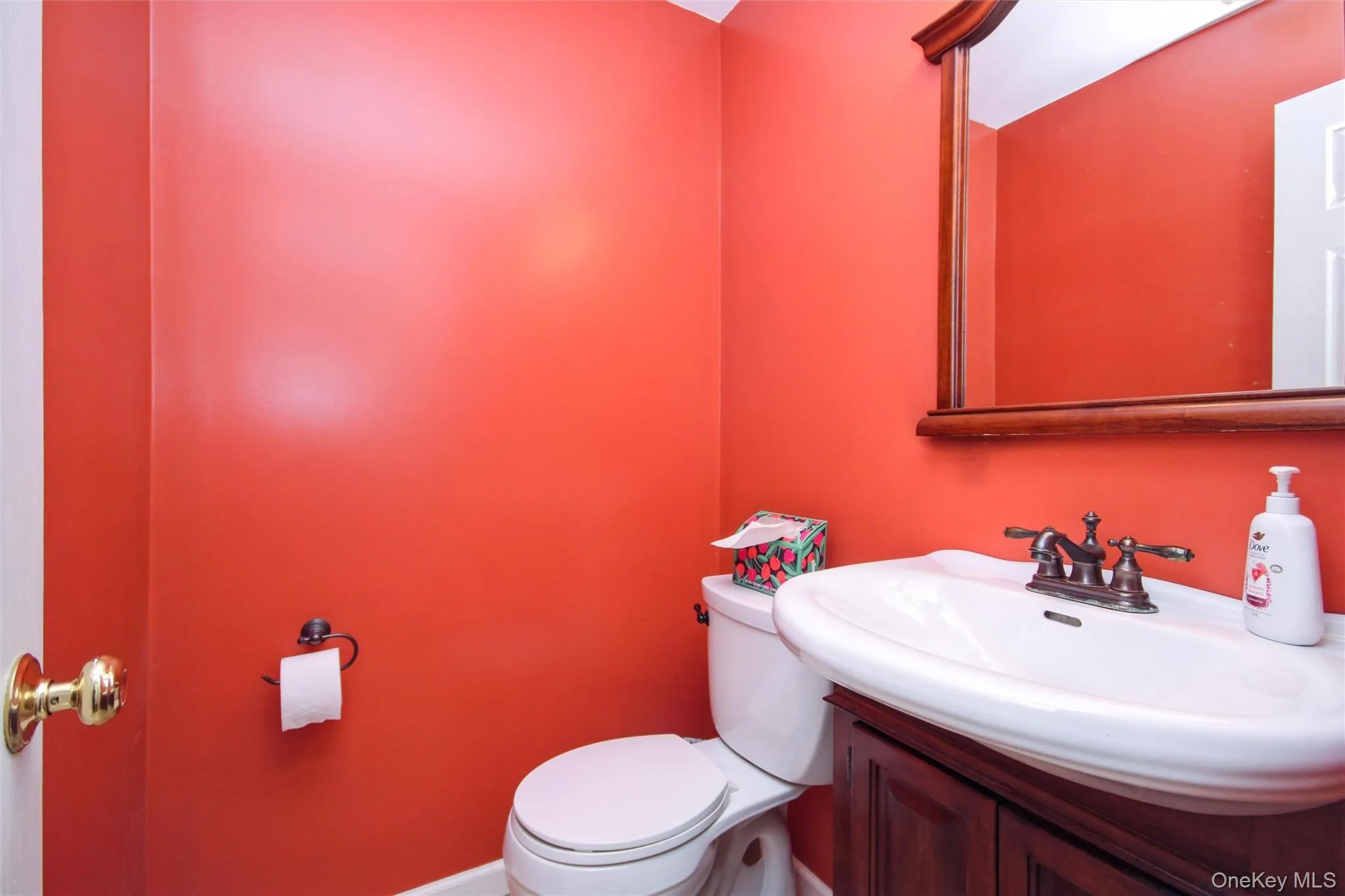 Downstairs half bath Downstairs half bath