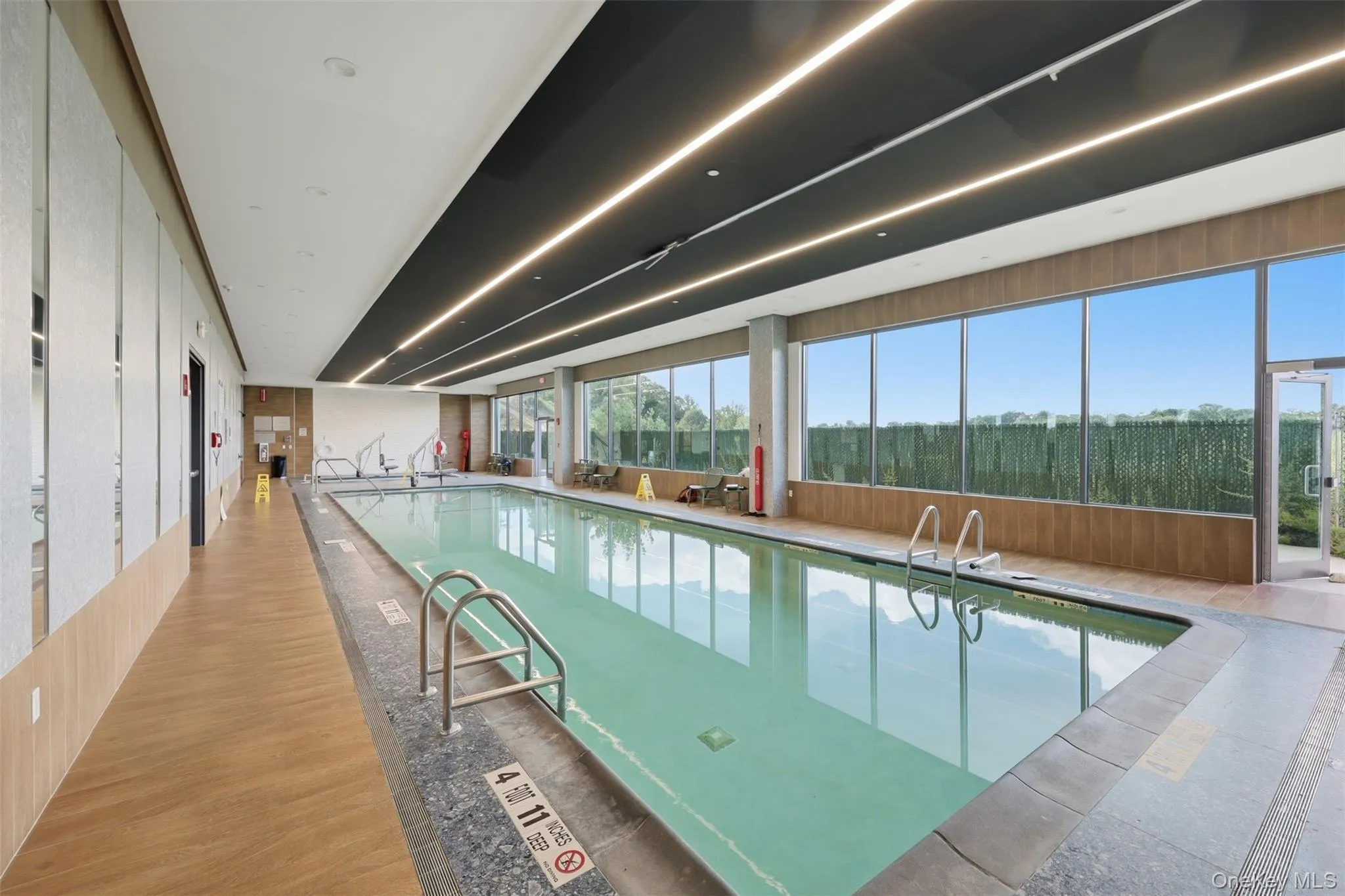 Indoor community pool Indoor community pool