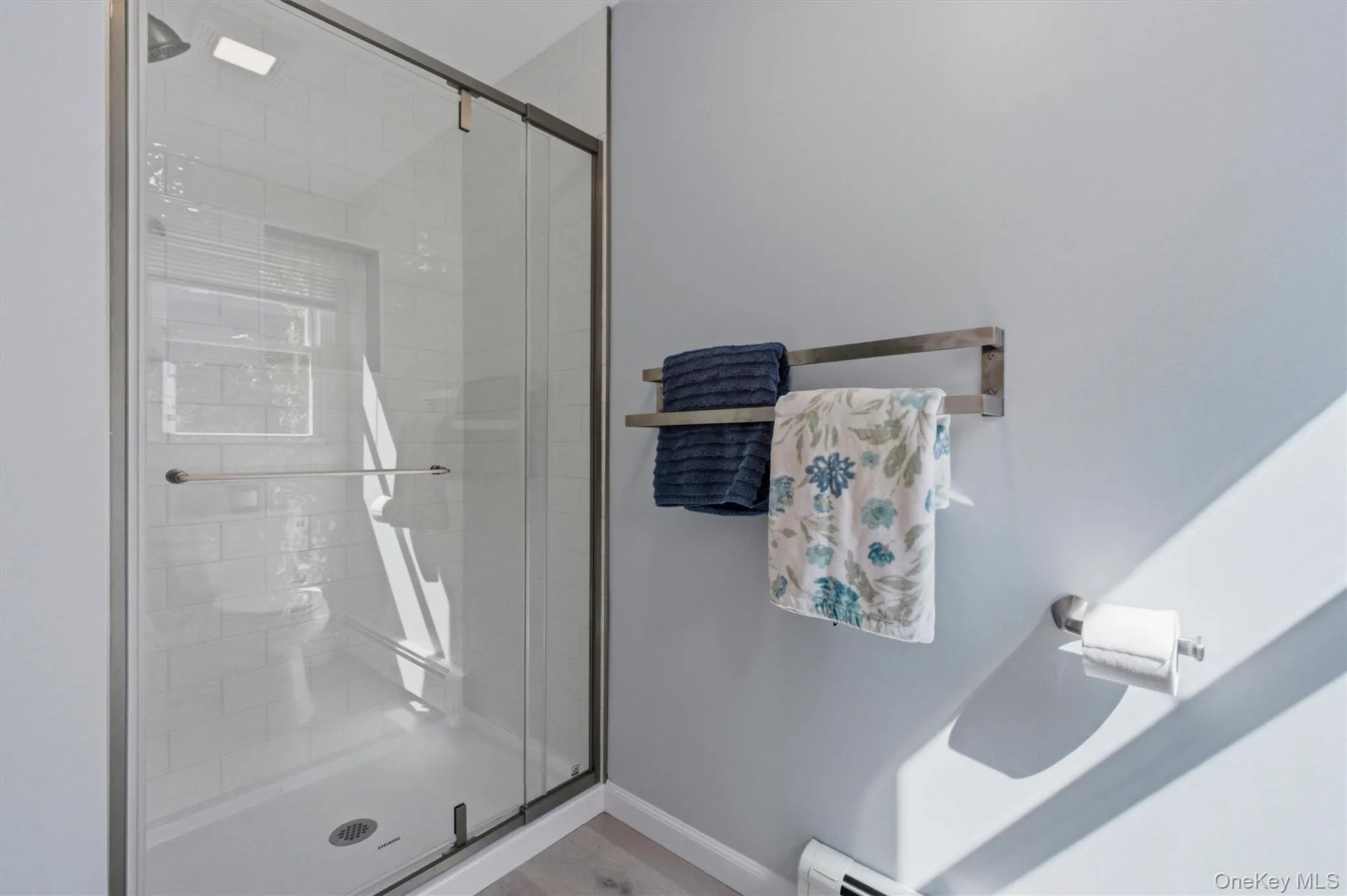 Updated bath, tiled shower, laminate flooring Updated bath, tiled shower, laminate flooring