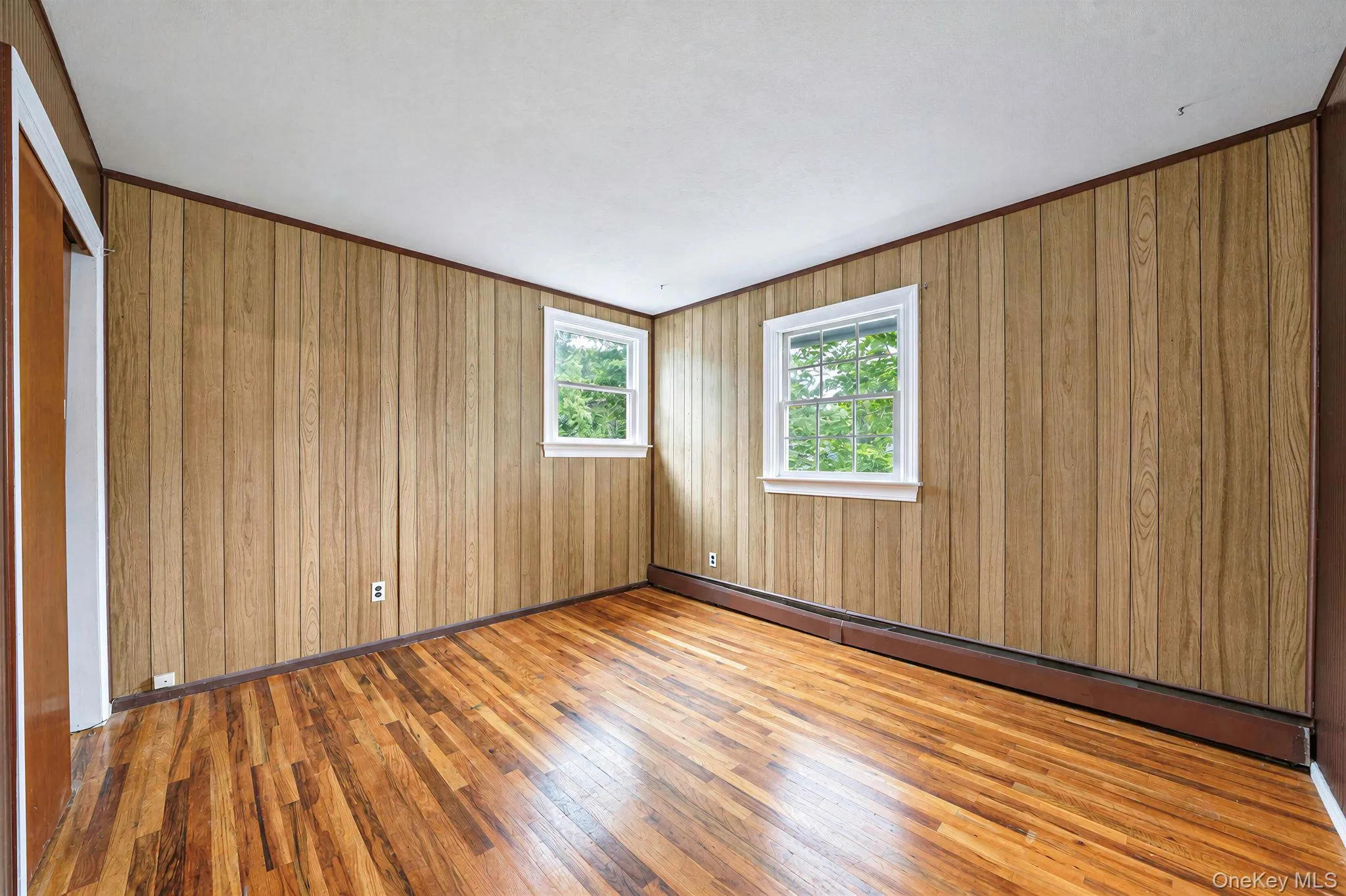 bedroom with hard wood floors bedroom with hard wood floors