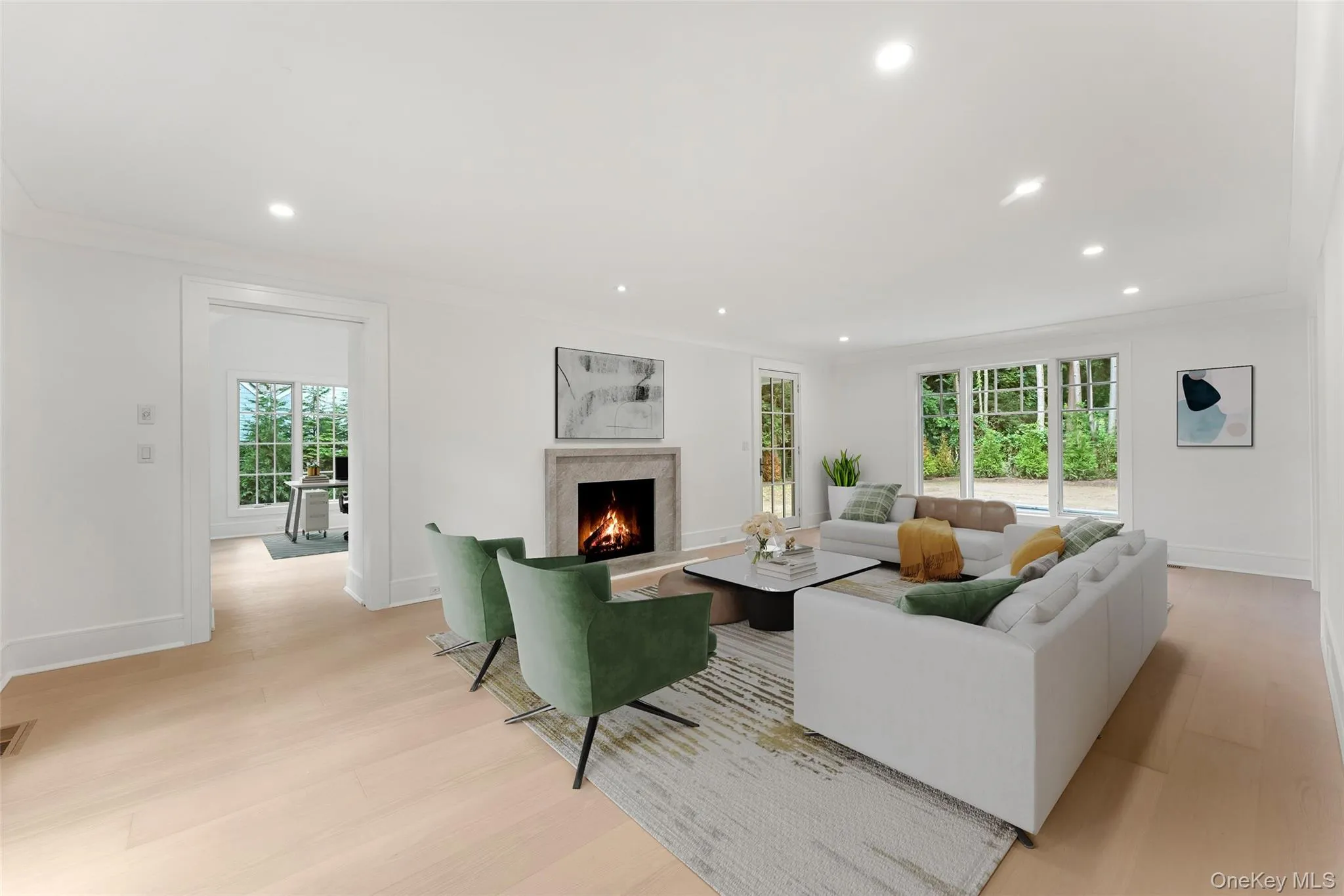 Living Room virtually staged Living Room virtually staged
