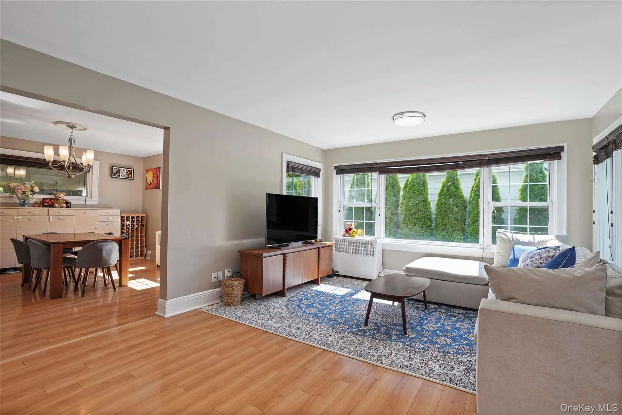 Living Room Flows Easily Into Dining Room Living Room Flows Easily Into Dining Room