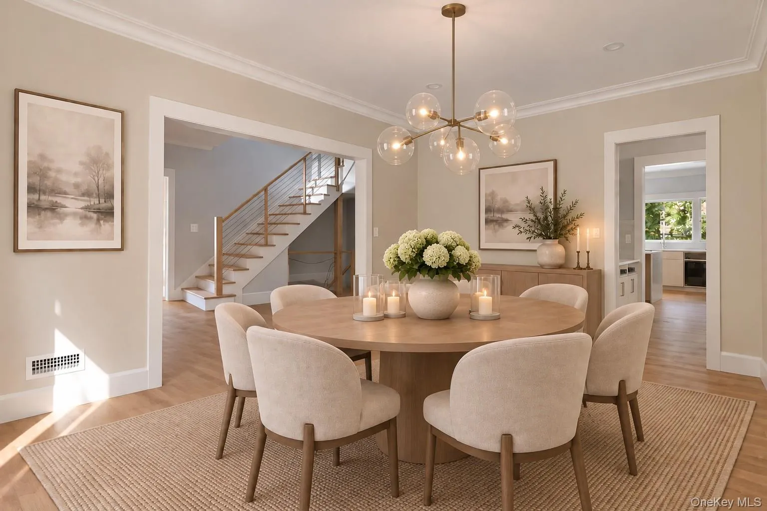 Virtual Staged Dining Room Virtual Staged Dining Room