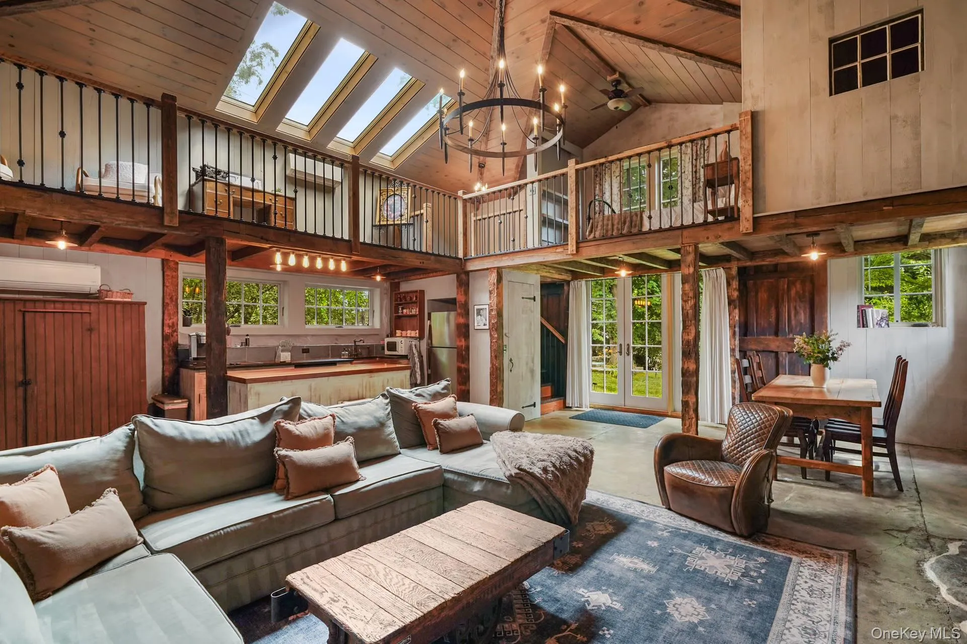 Stunning Studio Interior with Full Kitchen, Sleeping Loft, Skylights and Soaring Ceilings Stunning Studio Interior with Full Kitchen, Sleeping Loft, Skylights and Soaring Ceilings