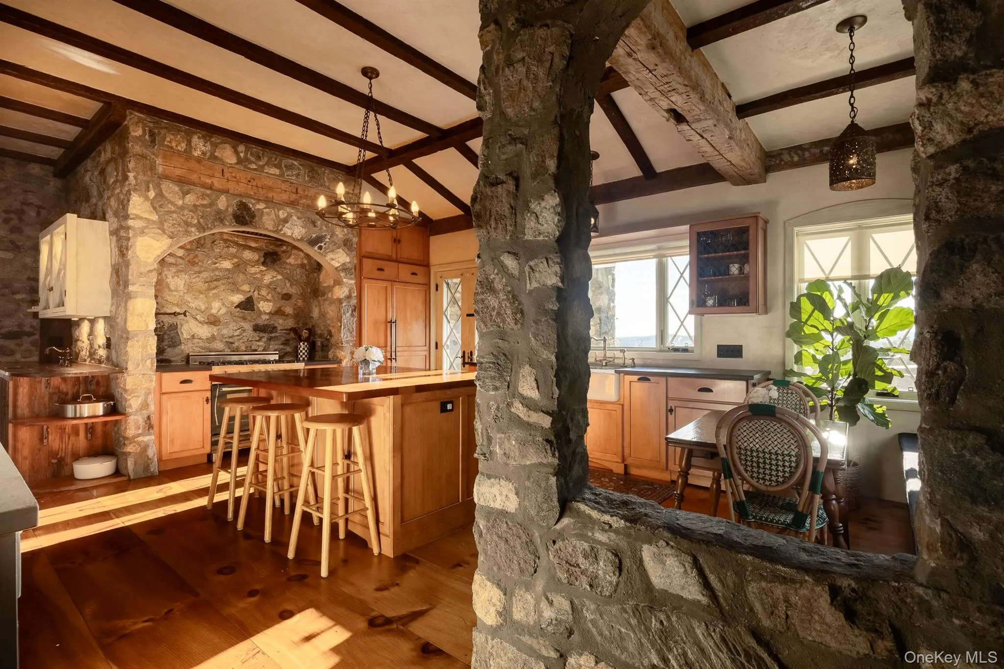 More Remarkable Stonework in Kitchen. More Remarkable Stonework in Kitchen.