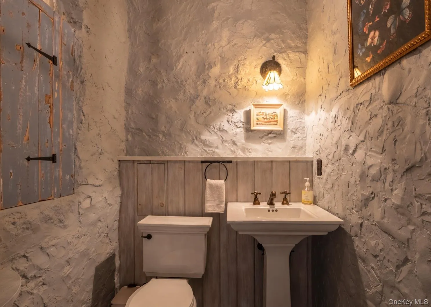 Stone Powder Room Stone Powder Room