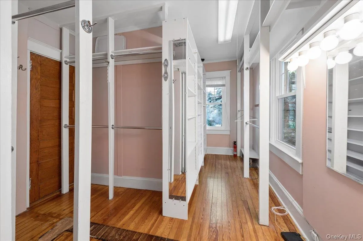 Primary walk in closet Primary walk in closet