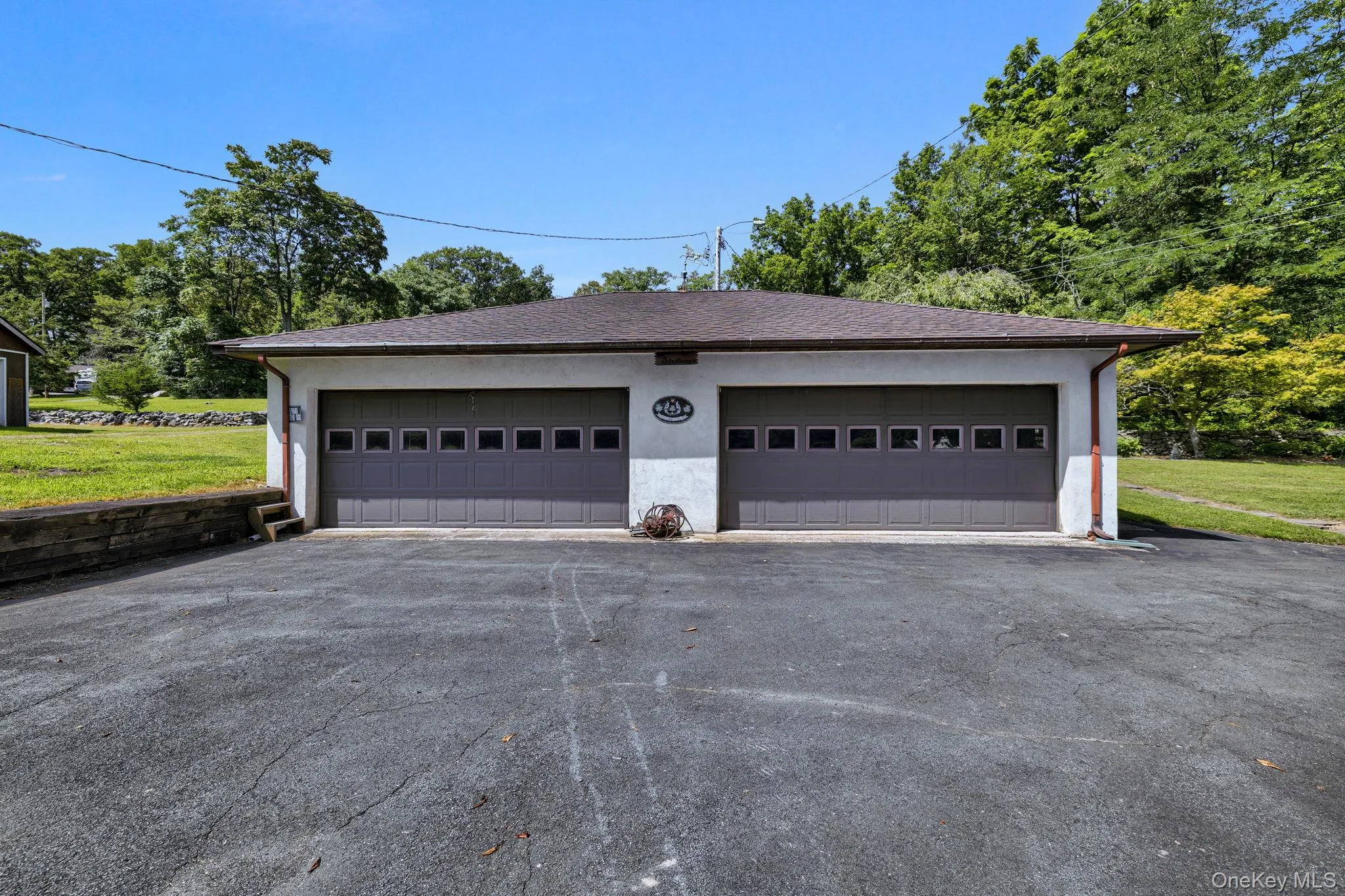 View of detached garage View of detached garage