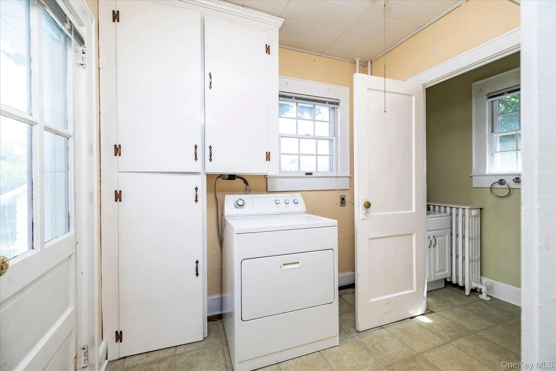 Laundry room and pantry off the kitchen Laundry room and pantry off the kitchen