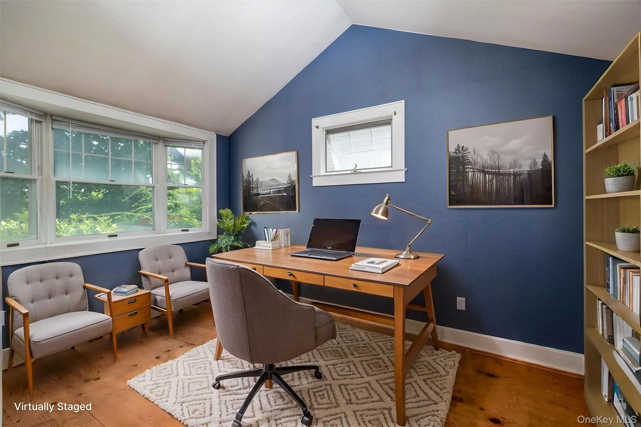Virtually Staged home office Virtually Staged home office