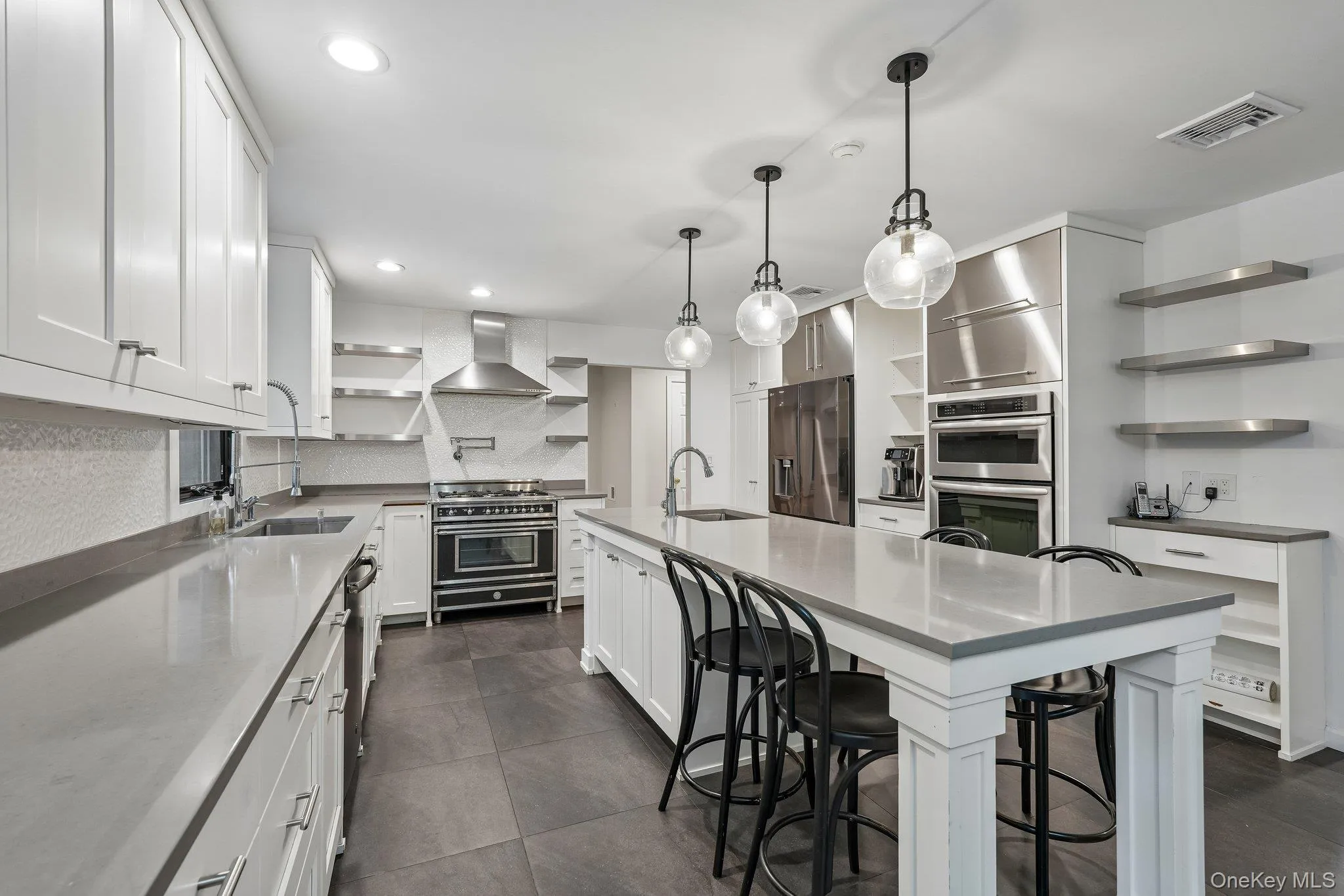 Chef's kitchen with premium appliances Chef's kitchen with premium appliances