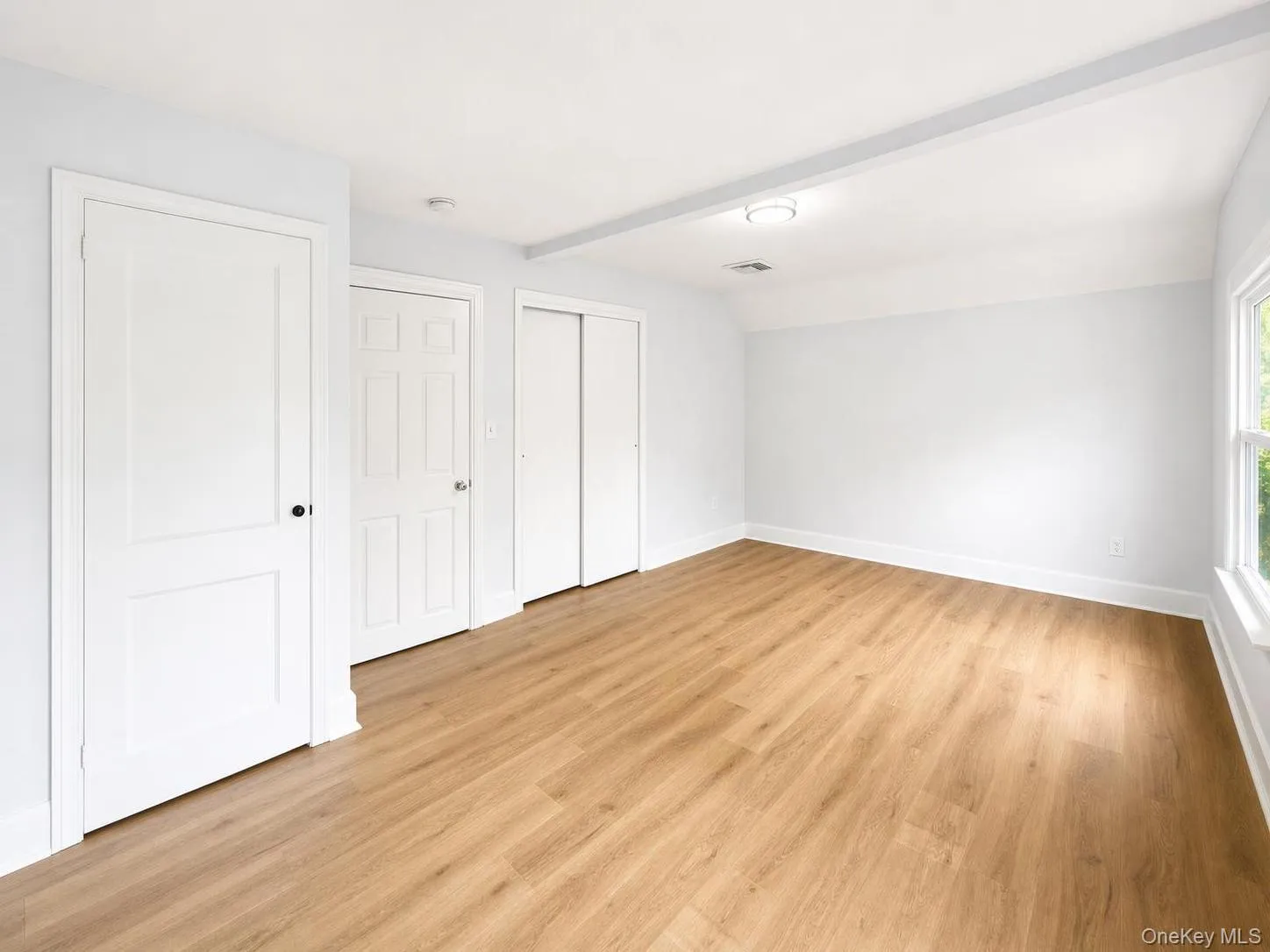 Primary bedroom is a large room plenty of closet space-double closets Primary bedroom is a large room plenty of closet space-double closets