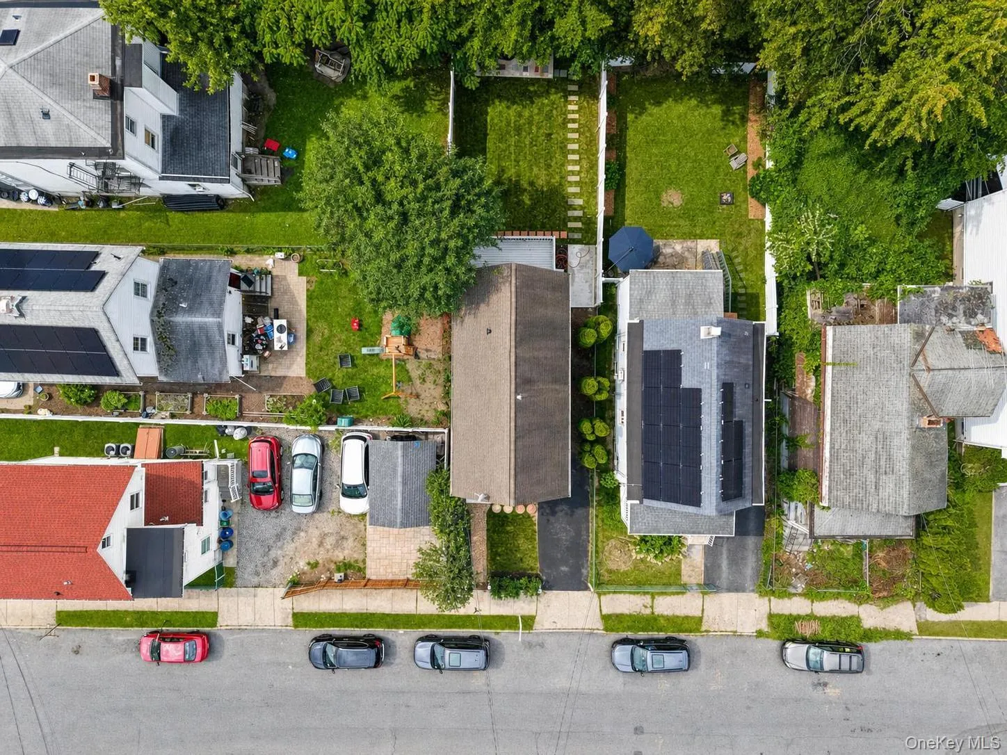 Neighborhood aerial view Neighborhood aerial view