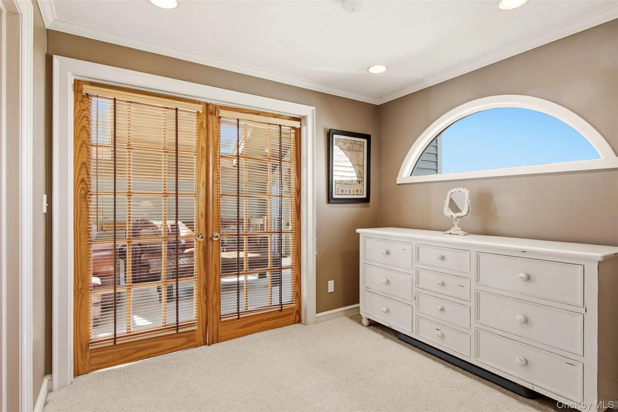 with french doors to buonus room with french doors to buonus room