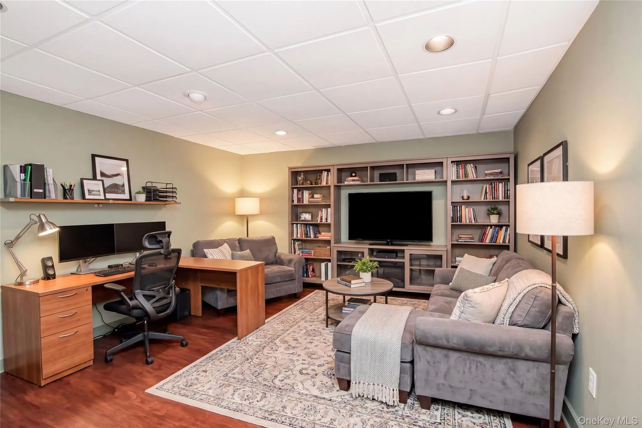 Virtually Staged Basement Virtually Staged Basement